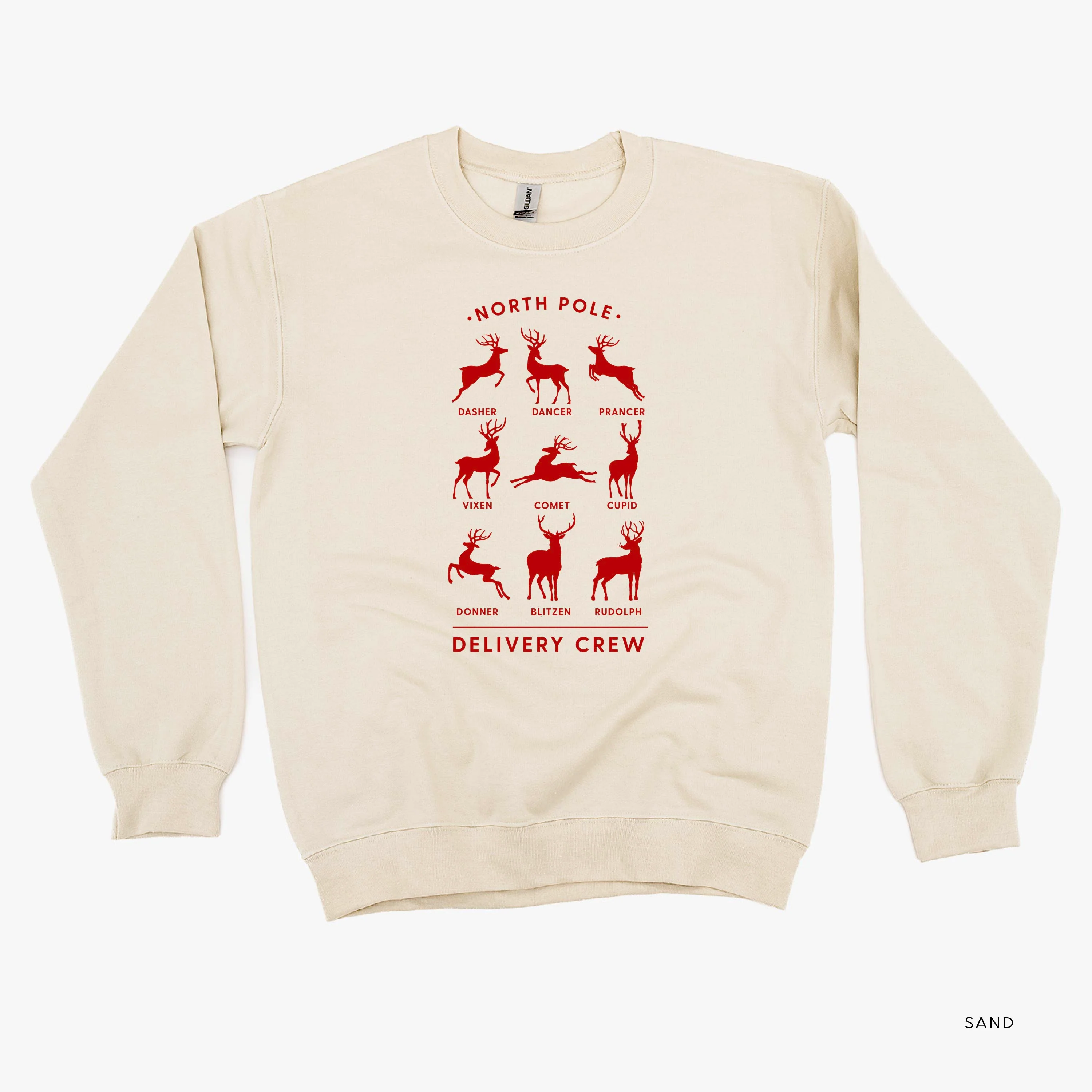 Reindeer - North Pole Delivery Crew - Basic Fleece - Image 4
