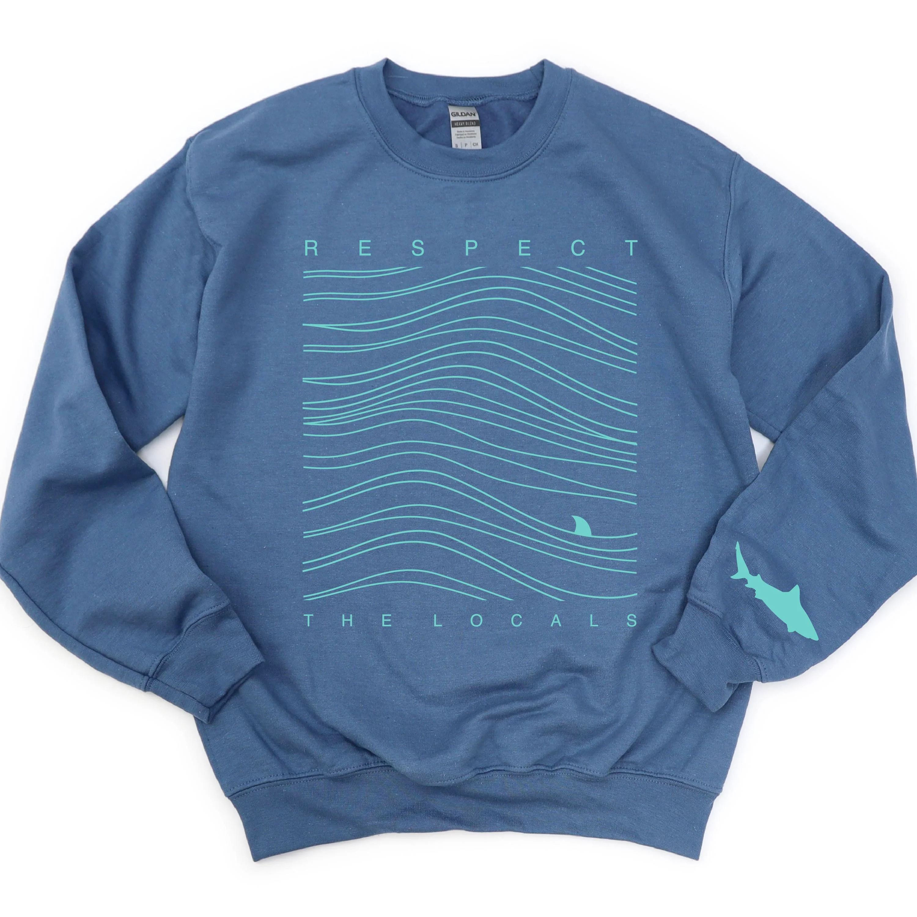 Respect The Locals (f&bd) - BASIC Fleece - Image 2