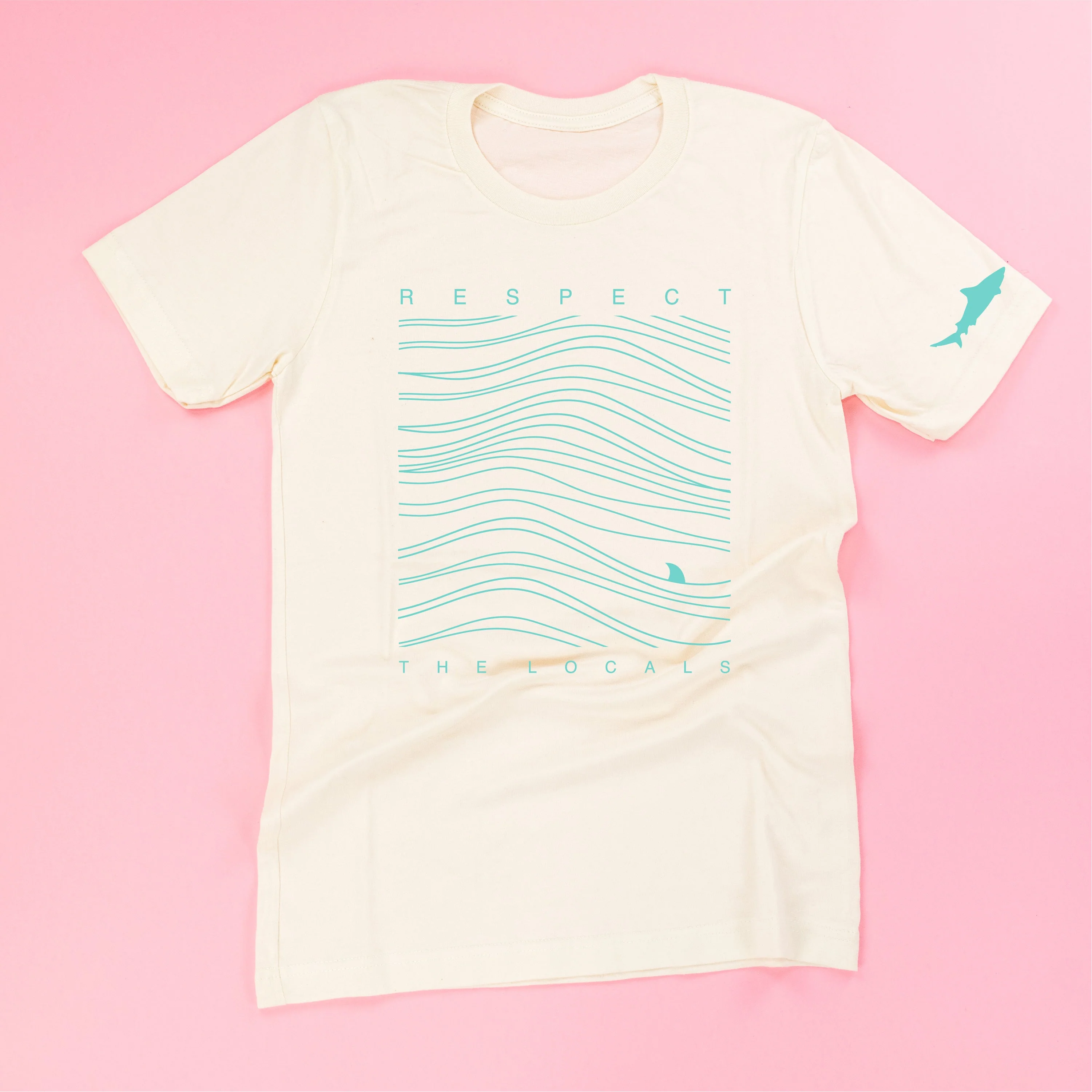 Respect The Locals (f&sd) - Unisex Tee - Image 3