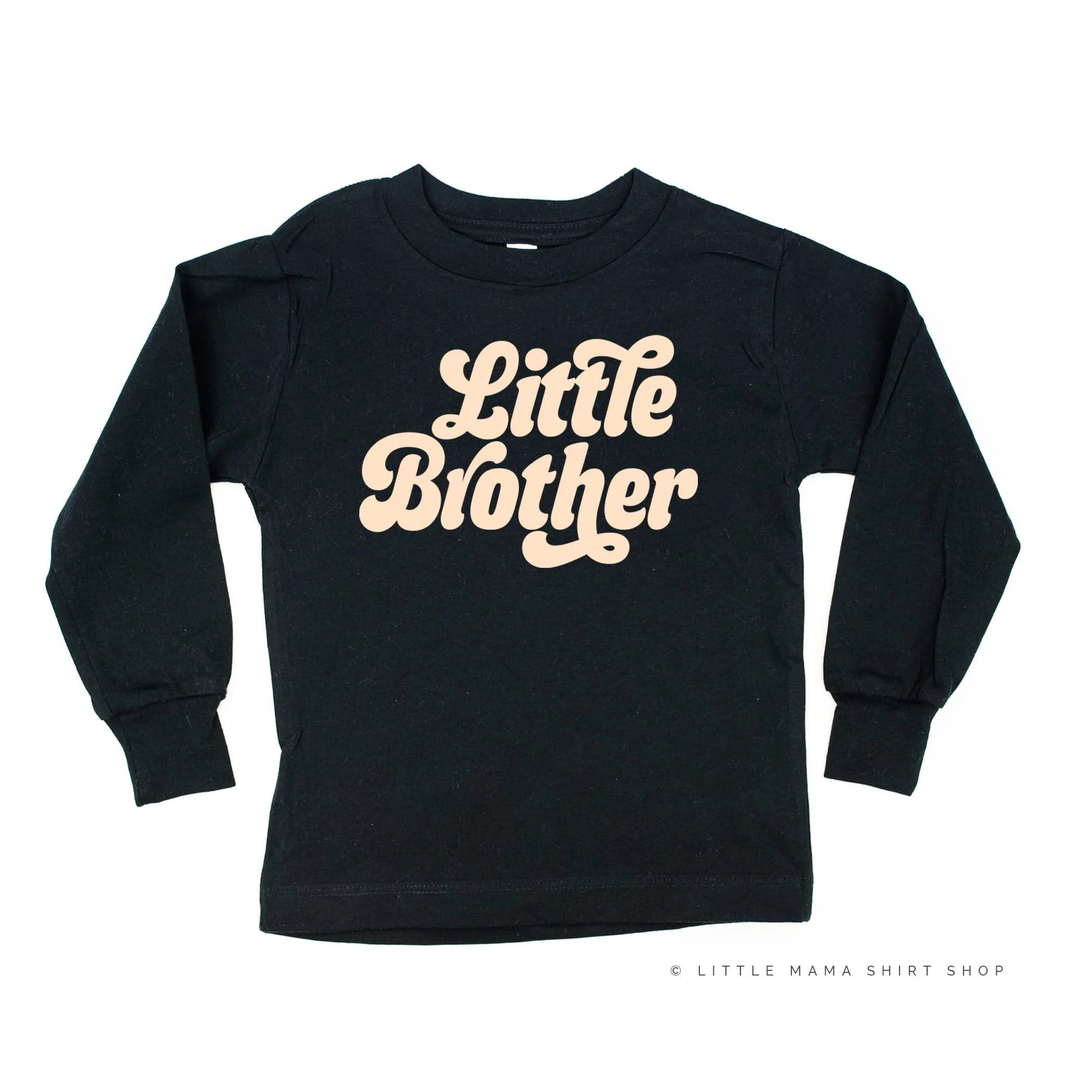 Little Brother (Retro) - Child Long Sleeve Tee - Image 2