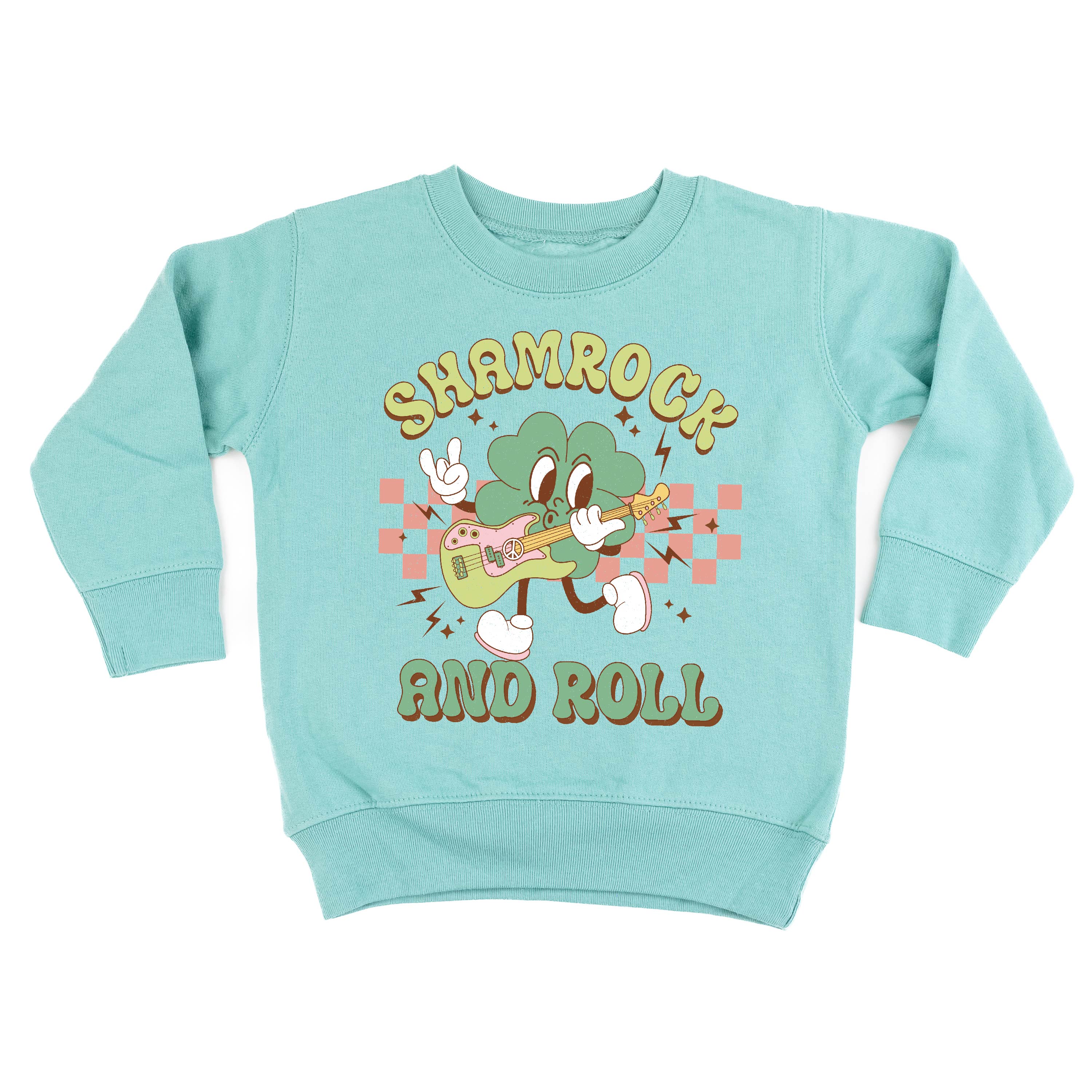 Shamrock and Roll - Child Sweater - Image 4
