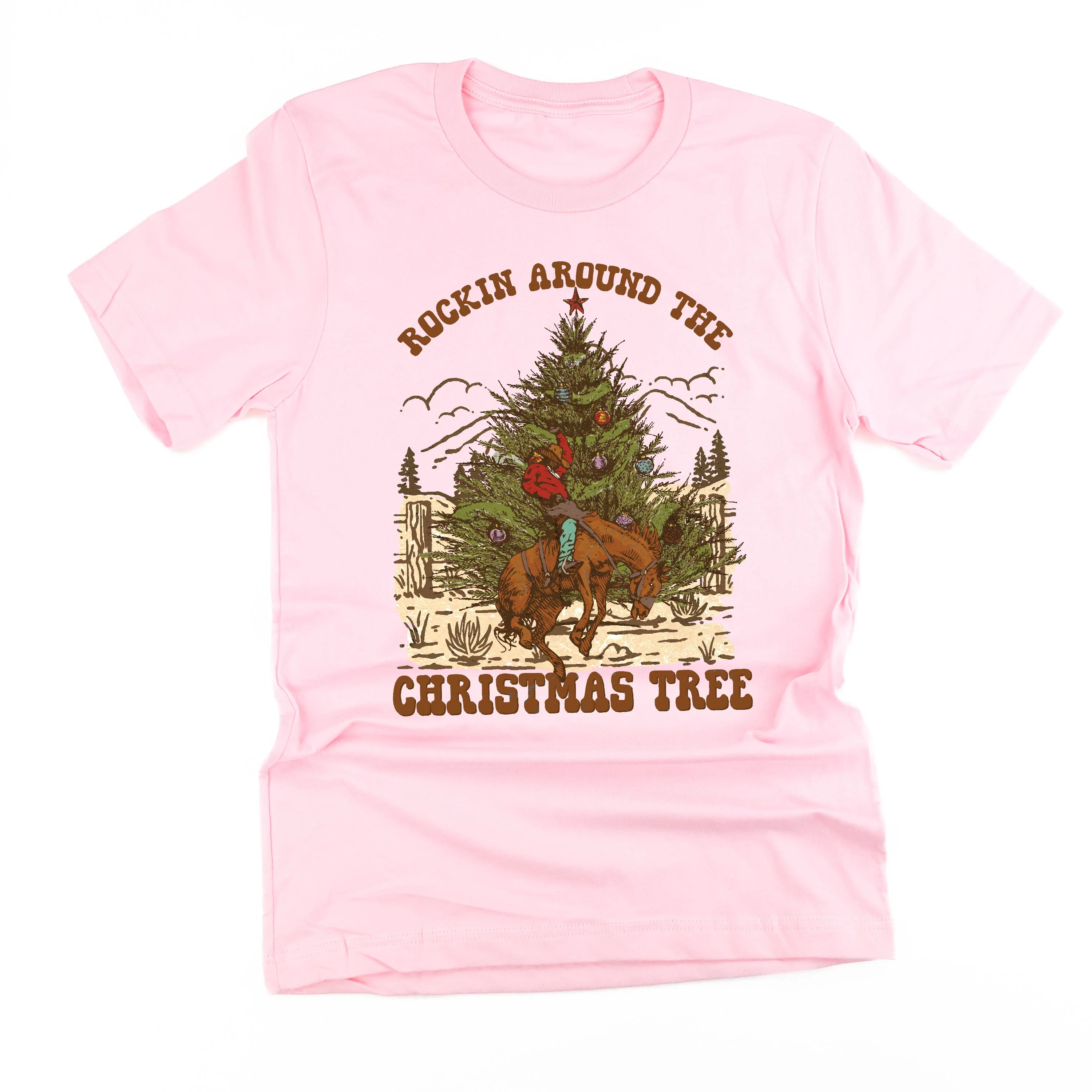 Rockin Around The Christmas Tree - Unisex Tee - Image 5