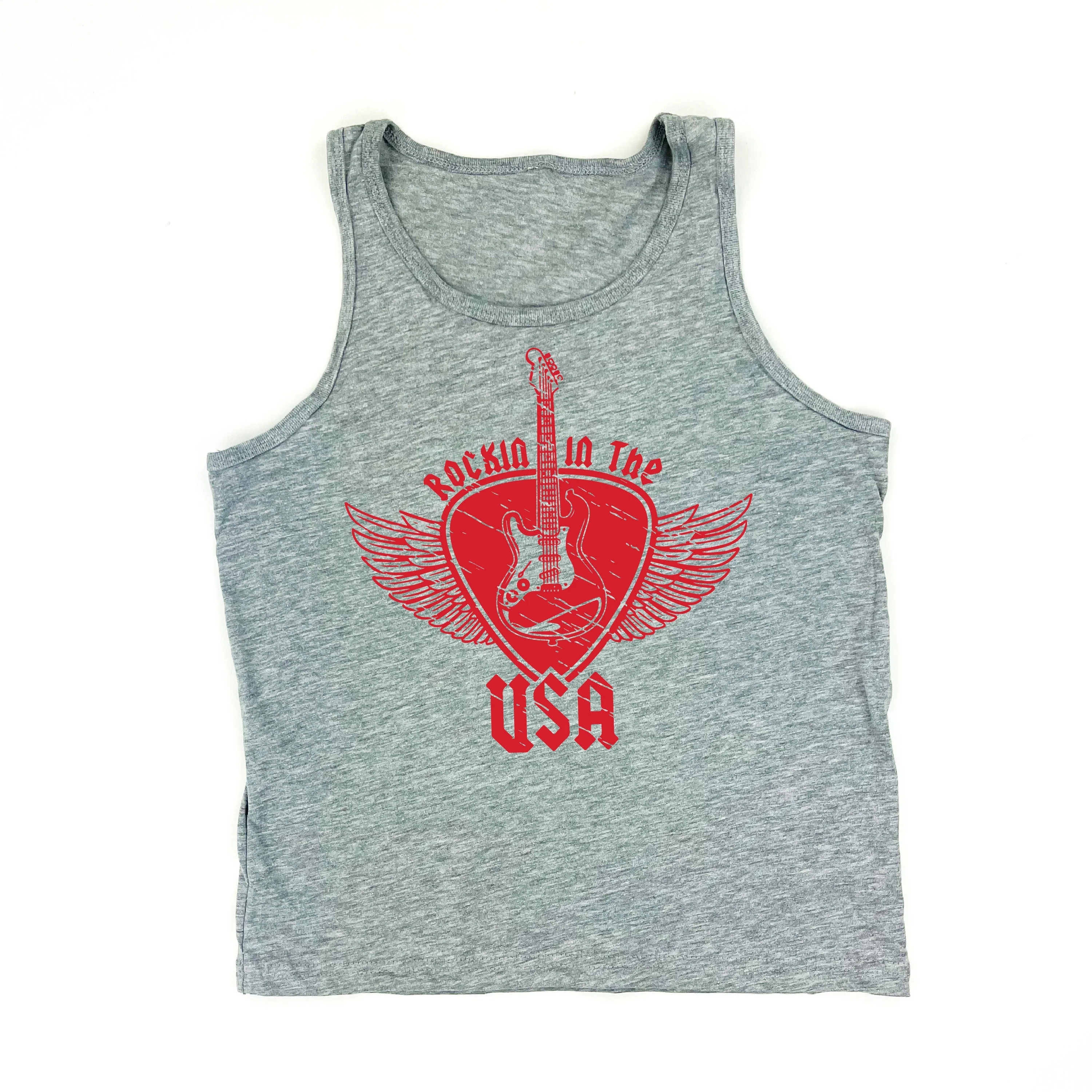 Rockin In The USA - Child Jersey TANK - Image 2