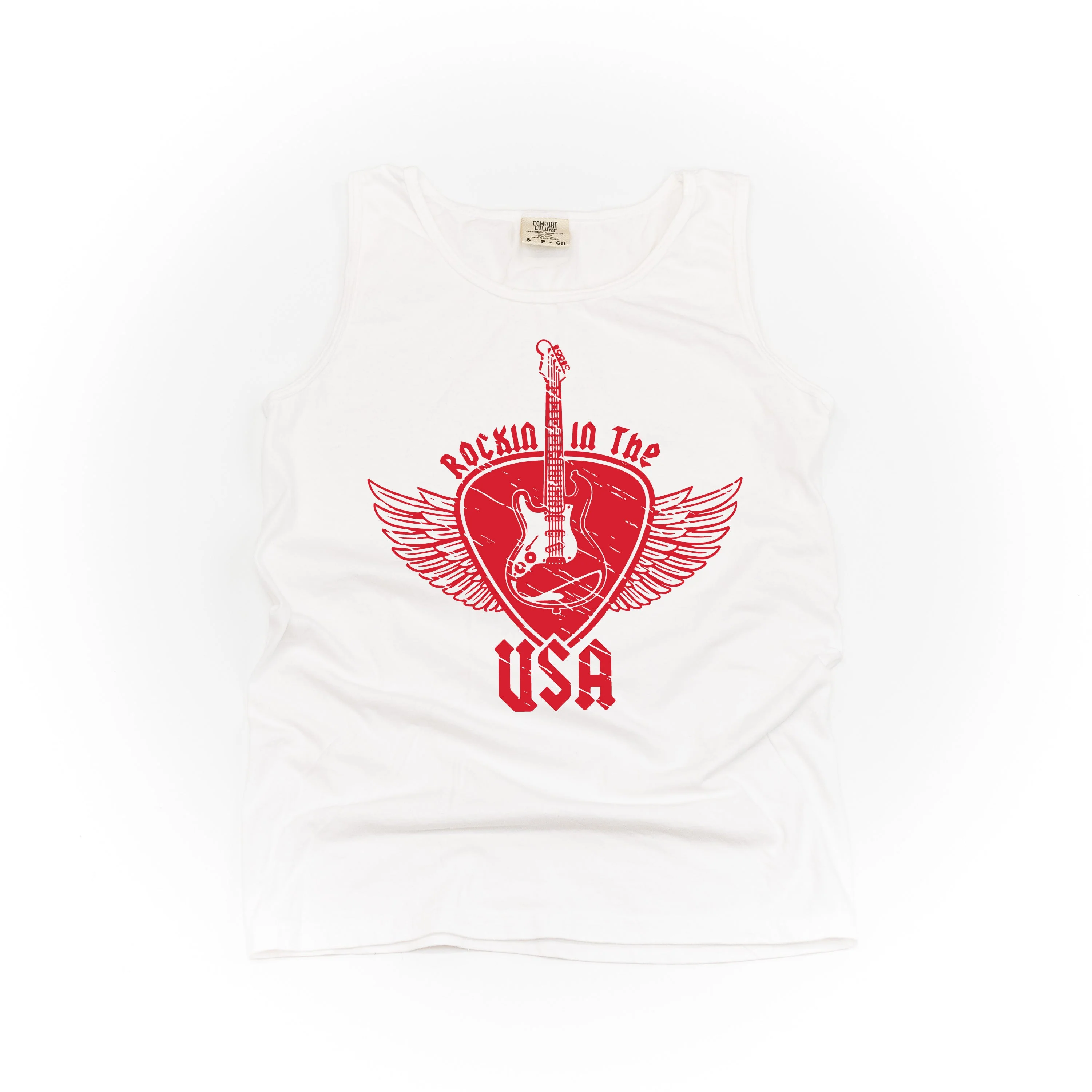 Rockin In The USA - Comfort Colors TANK - Image 4
