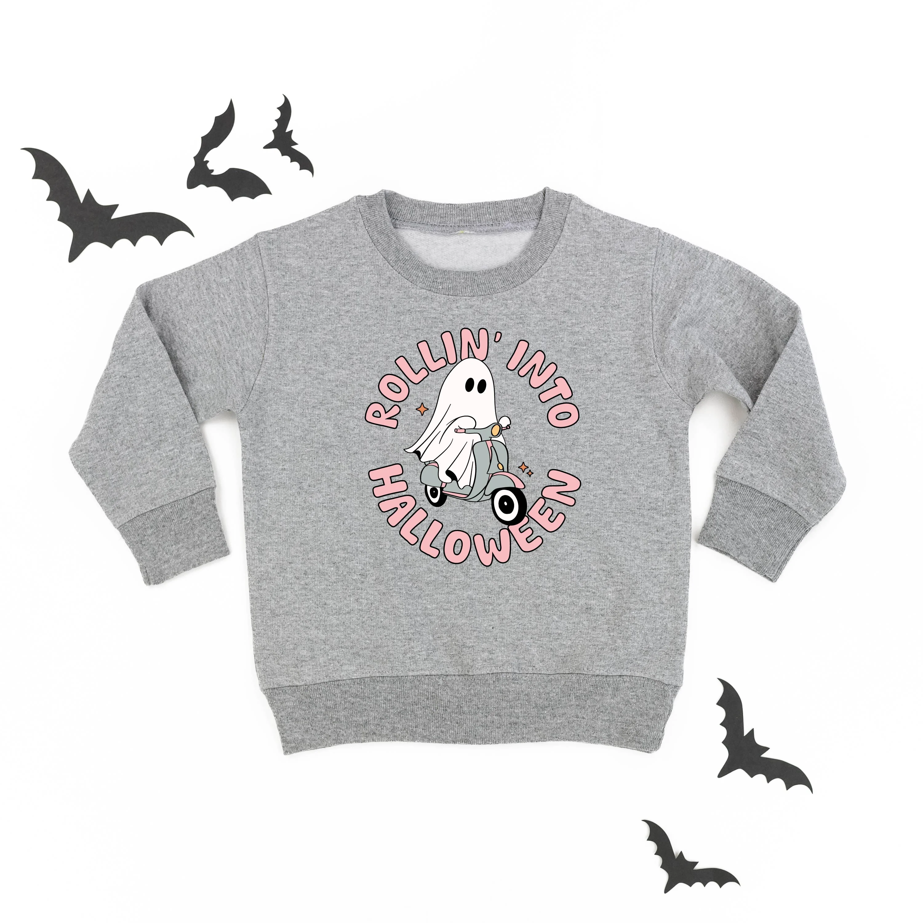 Rollin' Into Halloween - Child Sweater - Image 6