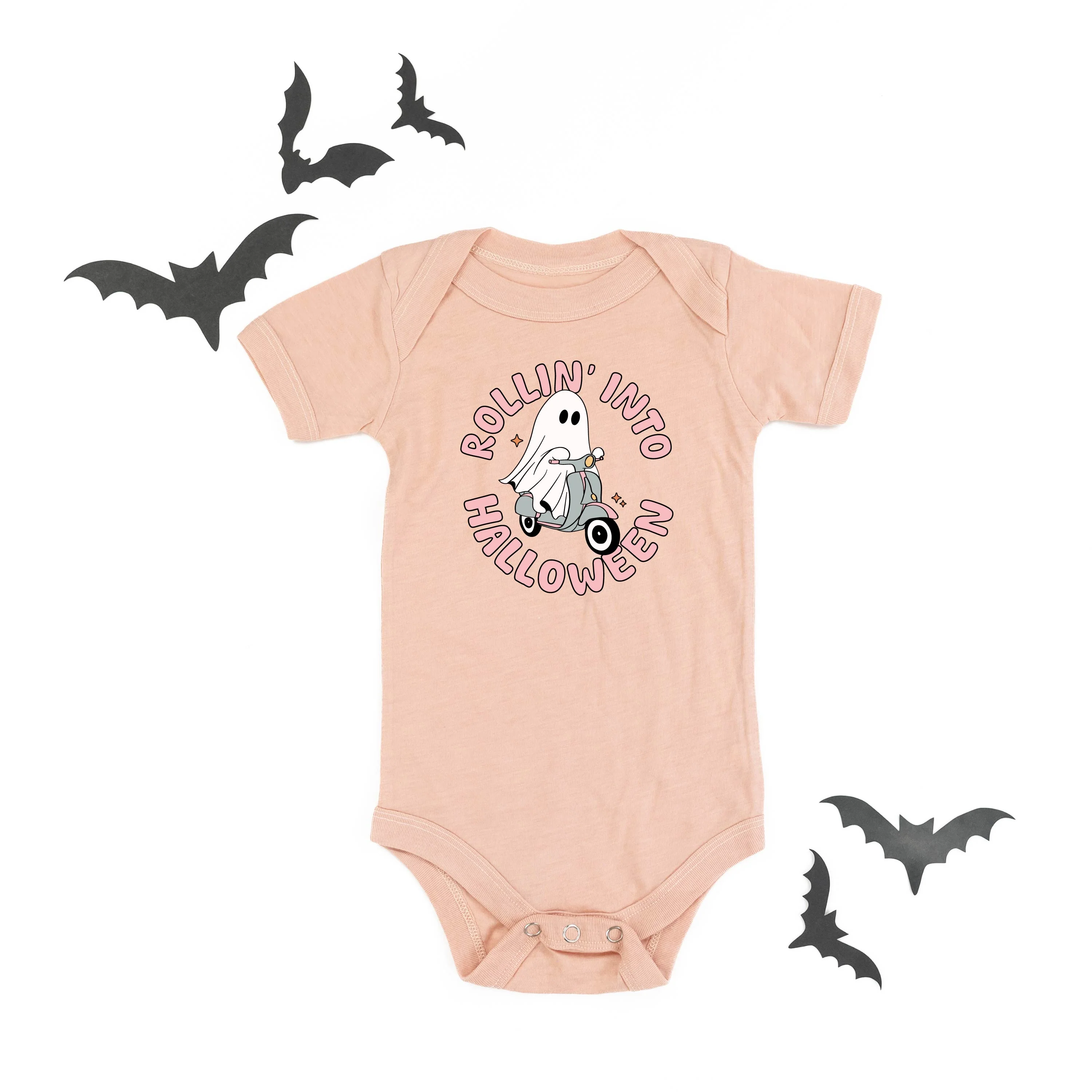 Rollin' Into Halloween - Child Tee - Image 7