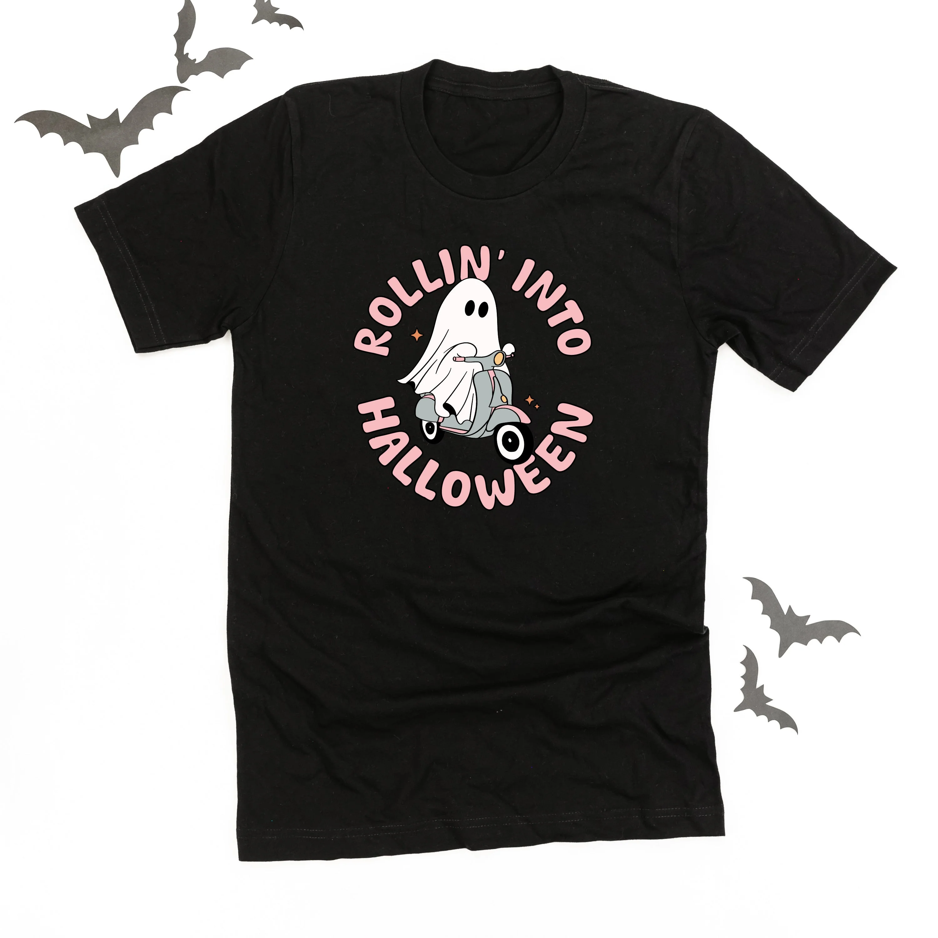 Rollin' Into Halloween - Unisex Tee - Image 3