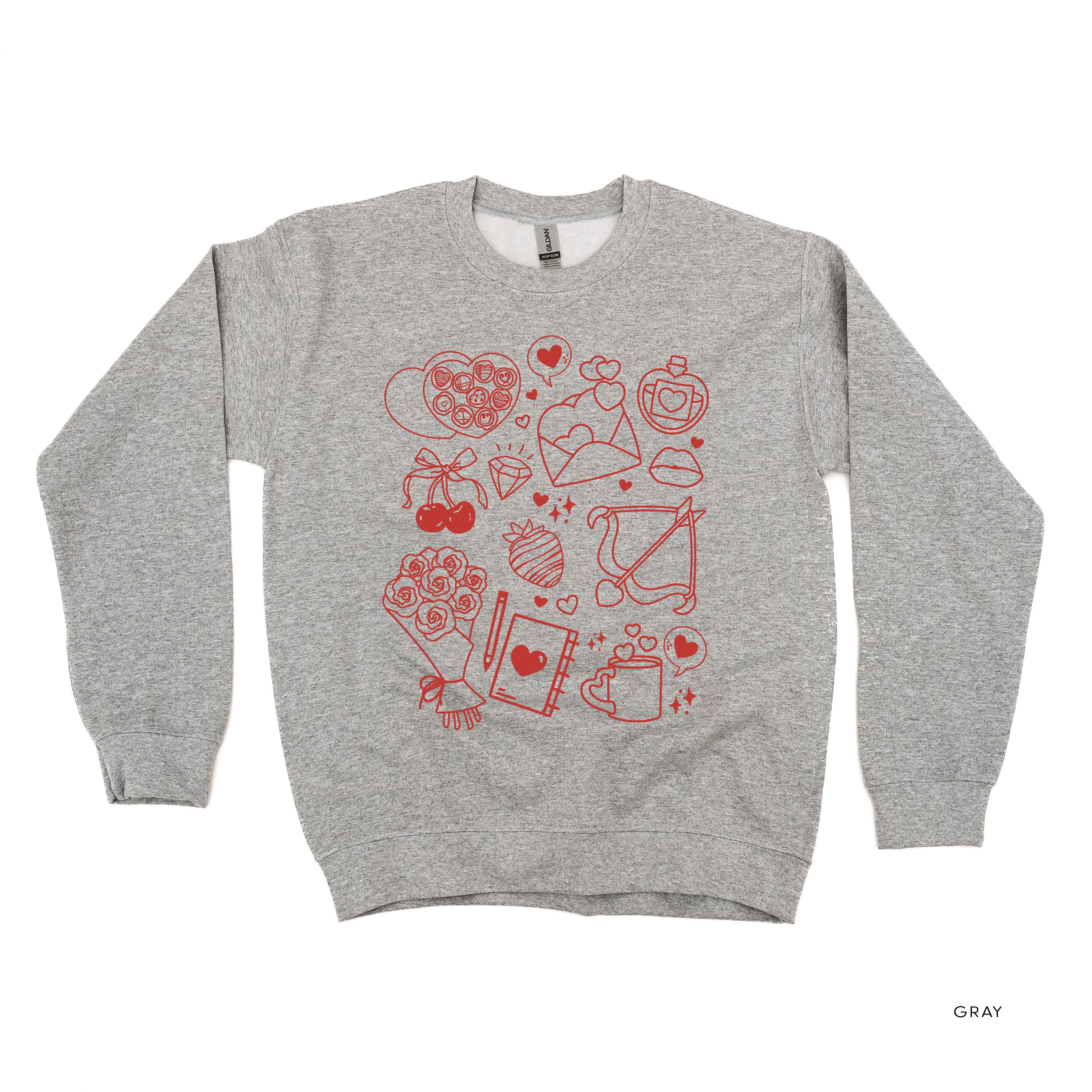 Romantic Collage - Basic Fleece - Image 5