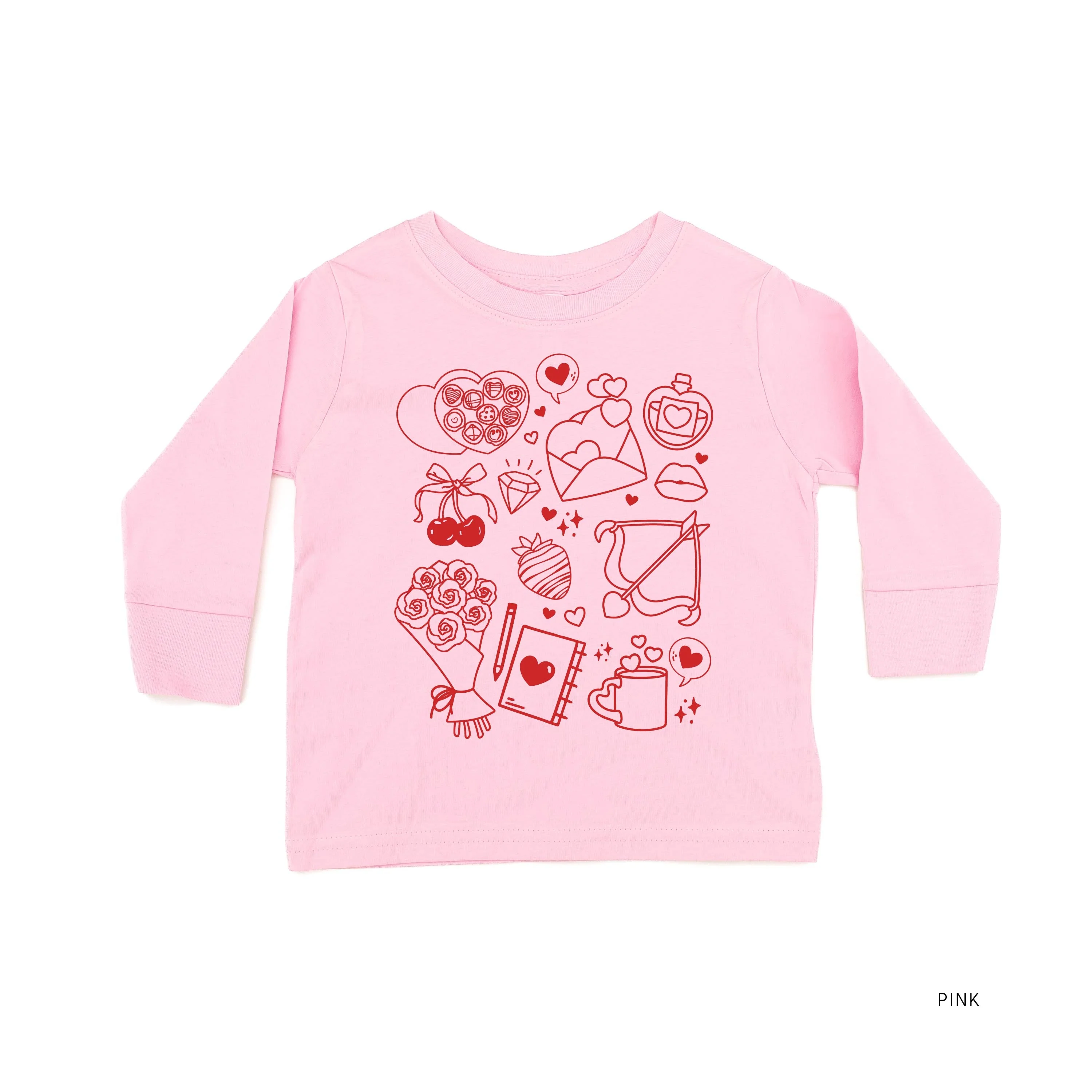Romantic Collage - Child Long Sleeve Tee