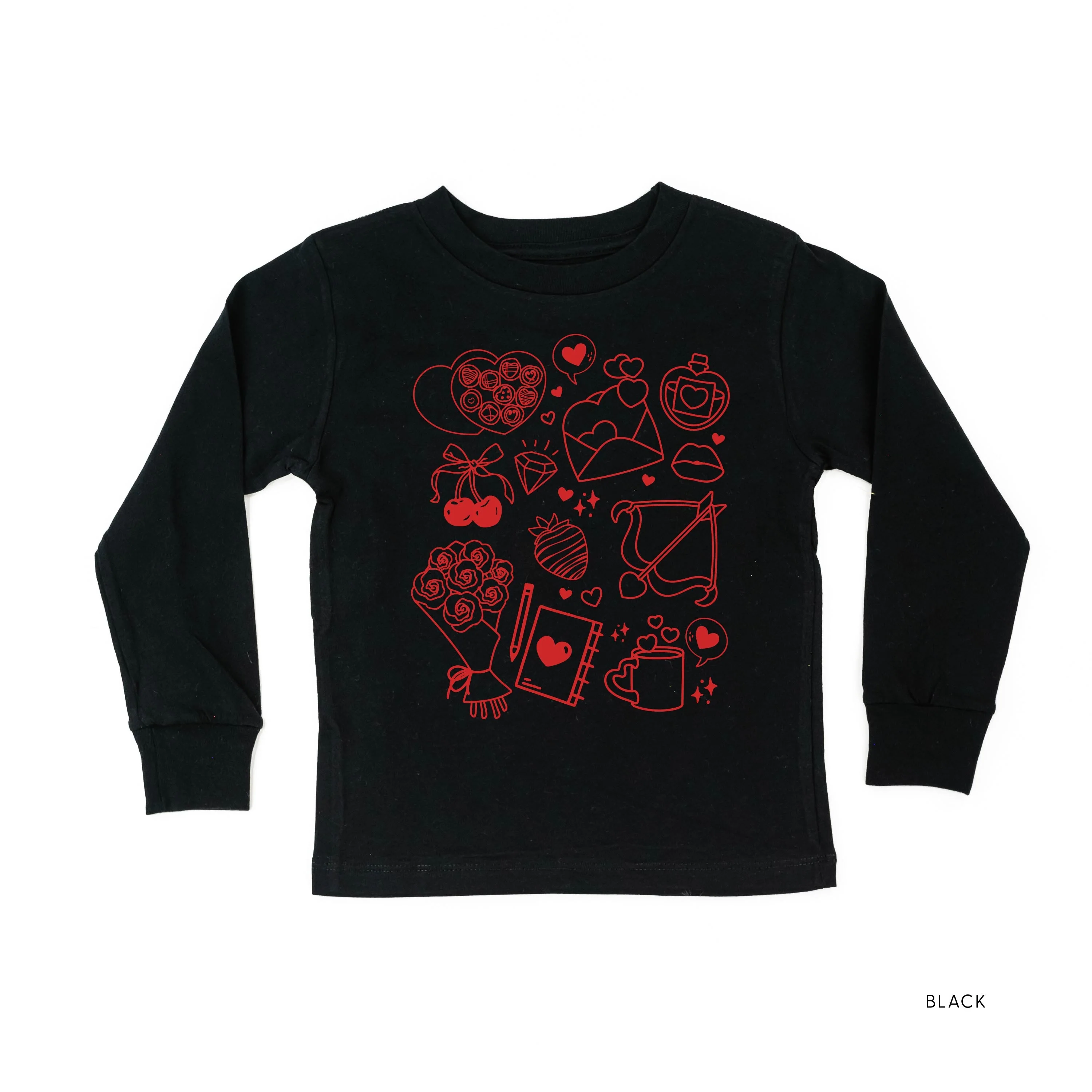 Romantic Collage - Child Long Sleeve Tee - Image 4