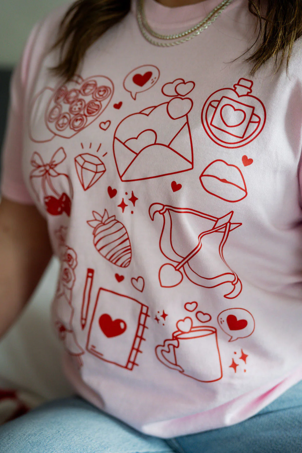 Romantic Collage - Comfort Colors Tee - Image 2