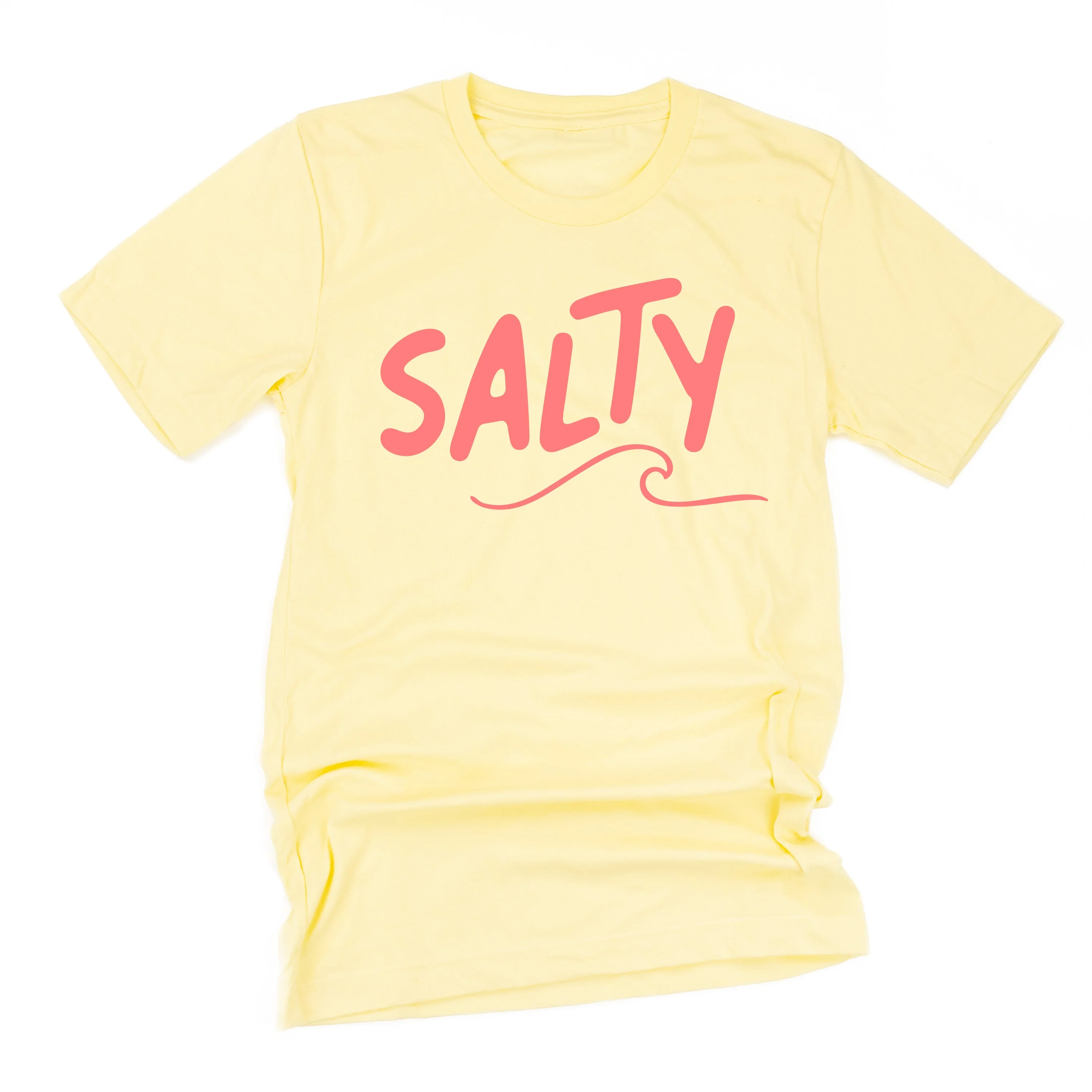 Salty w/ Wave (f&bd) - Unisex Tee - Image 12