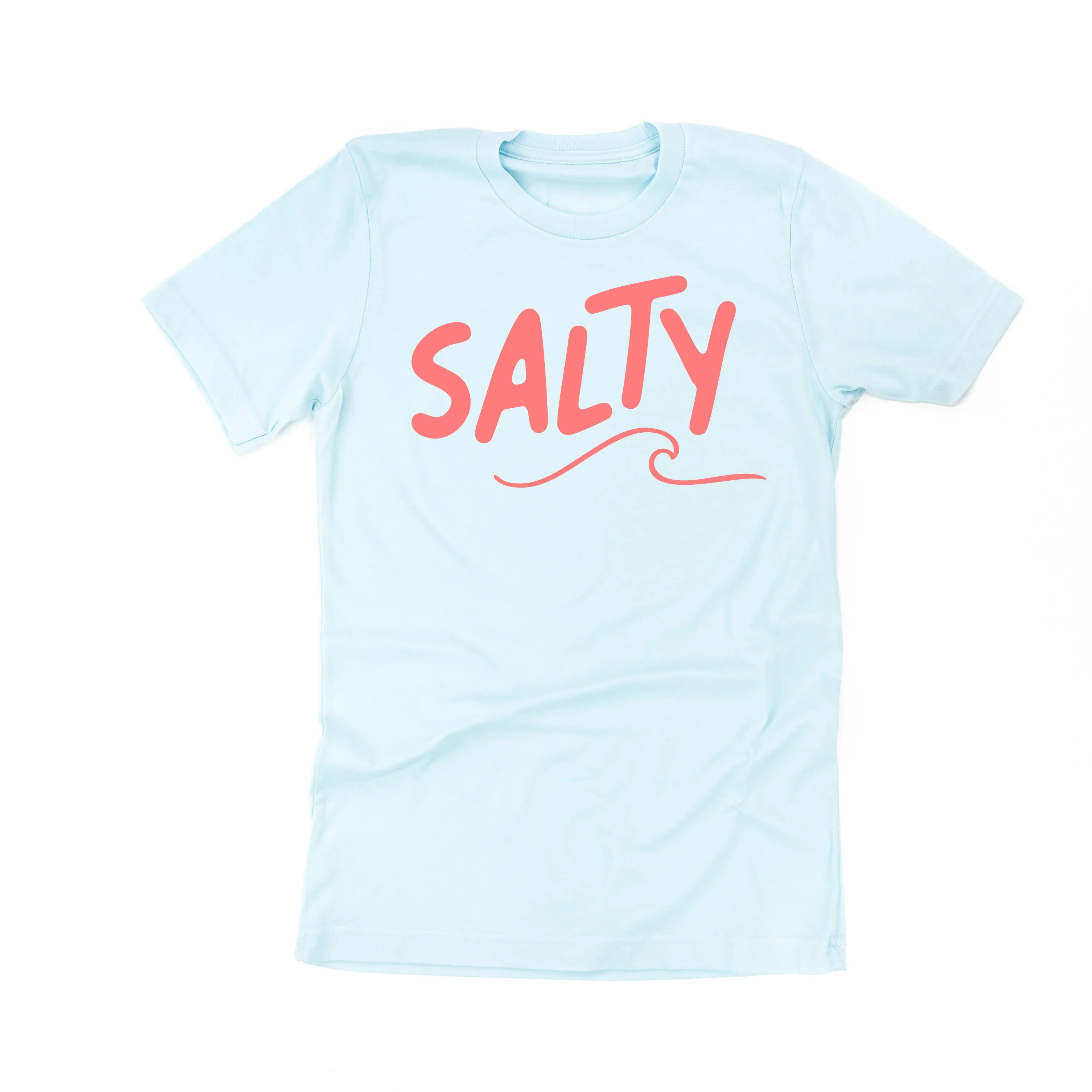Salty w/ Wave (f&bd) - Unisex Tee - Image 6