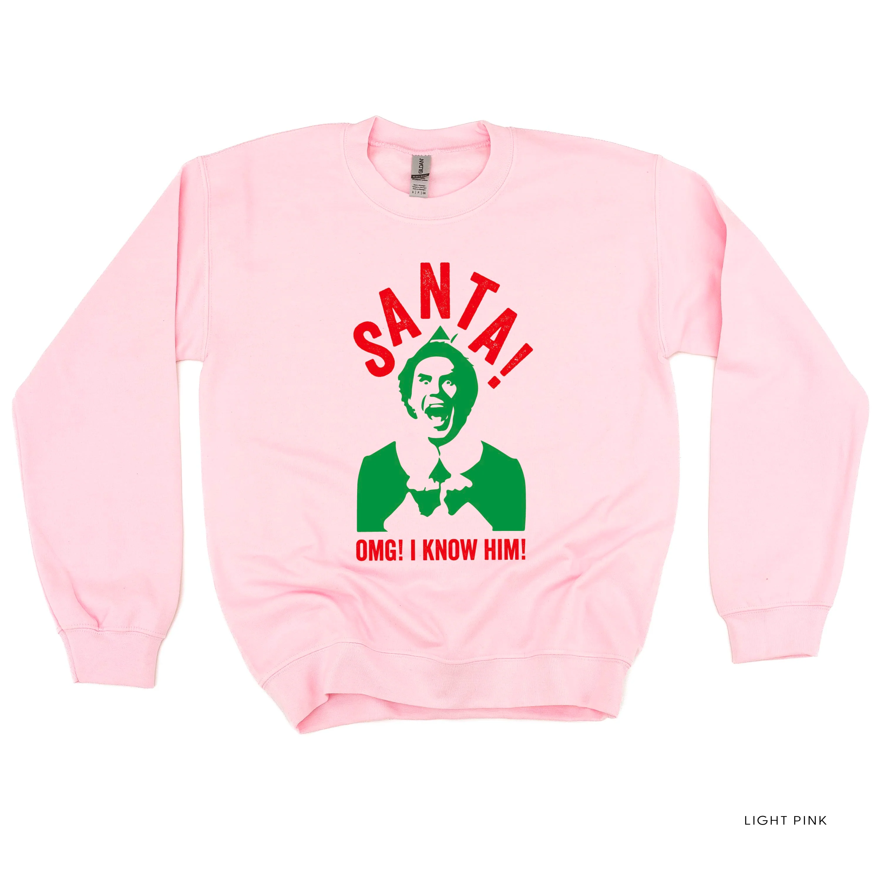Santa! OMG! I Know Him! - Basic Fleece - Image 2