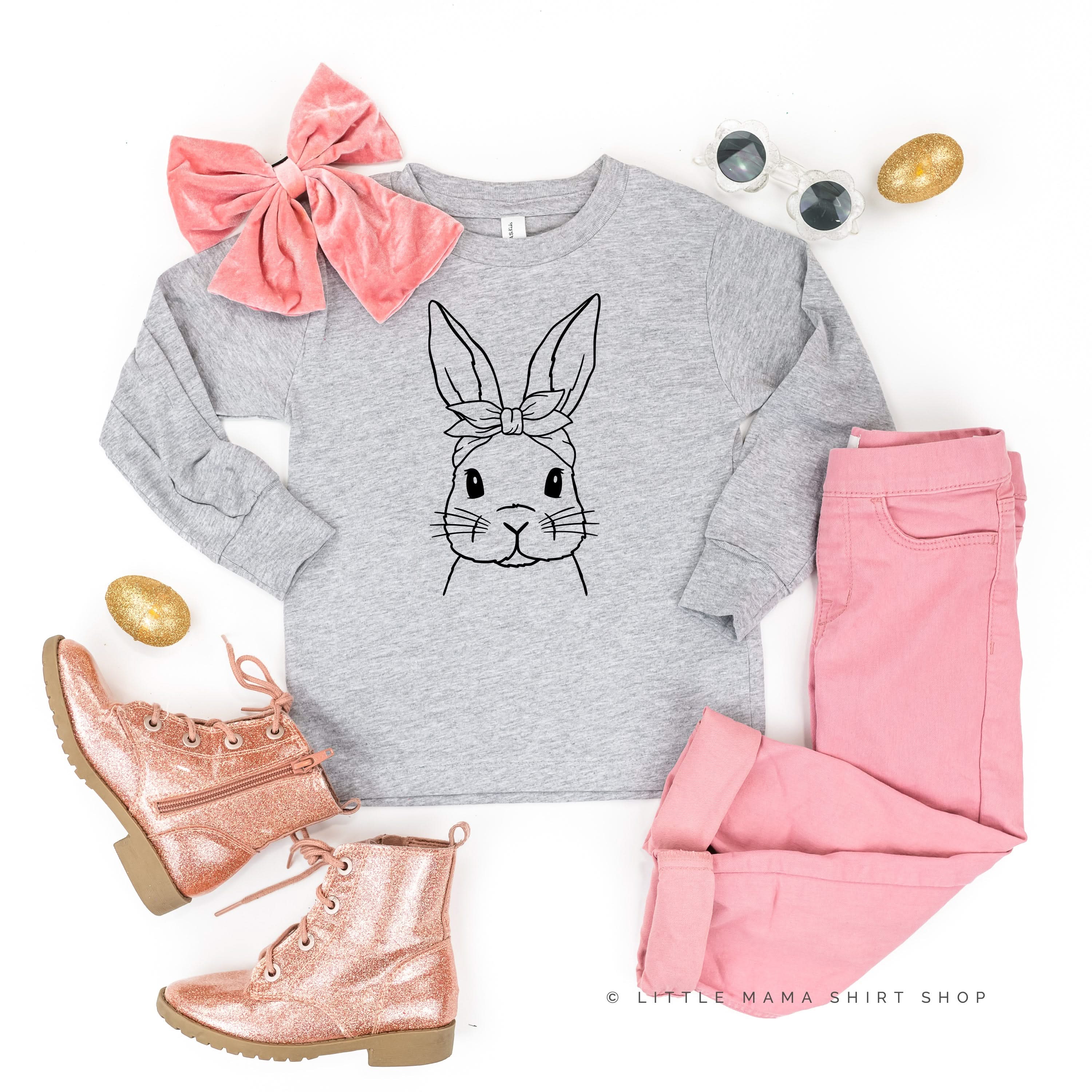 Sassy Bunny - Child Long Sleeve Tee - Image 2