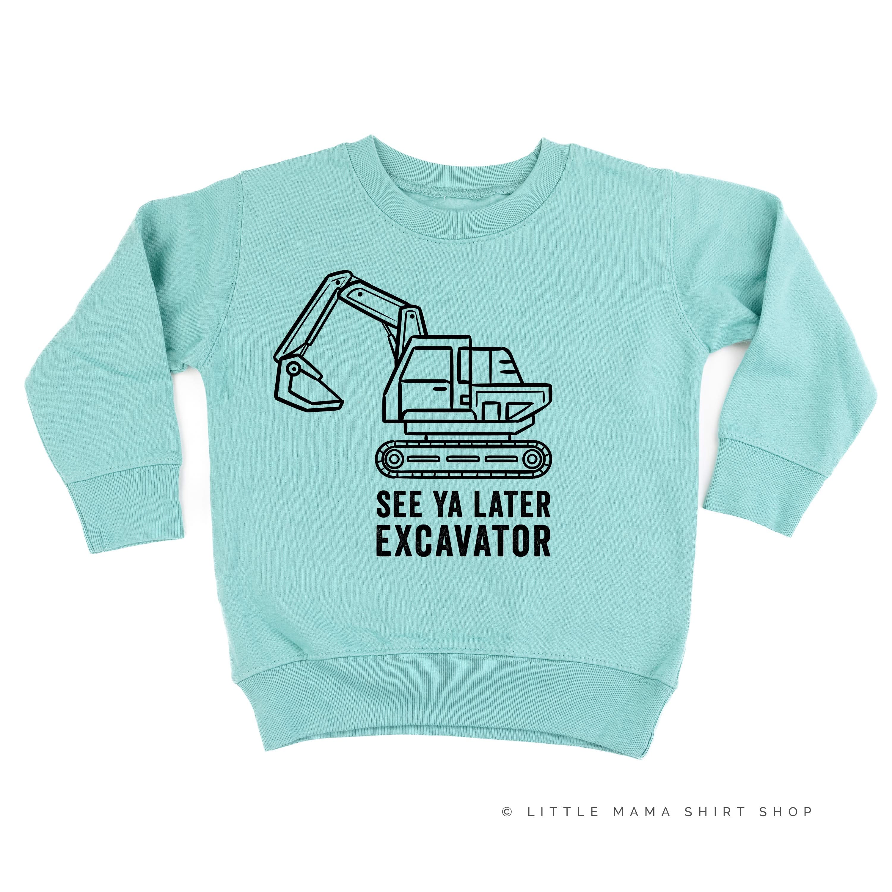 SEE YA LATER EXCAVATOR - Child Sweater - Image 7