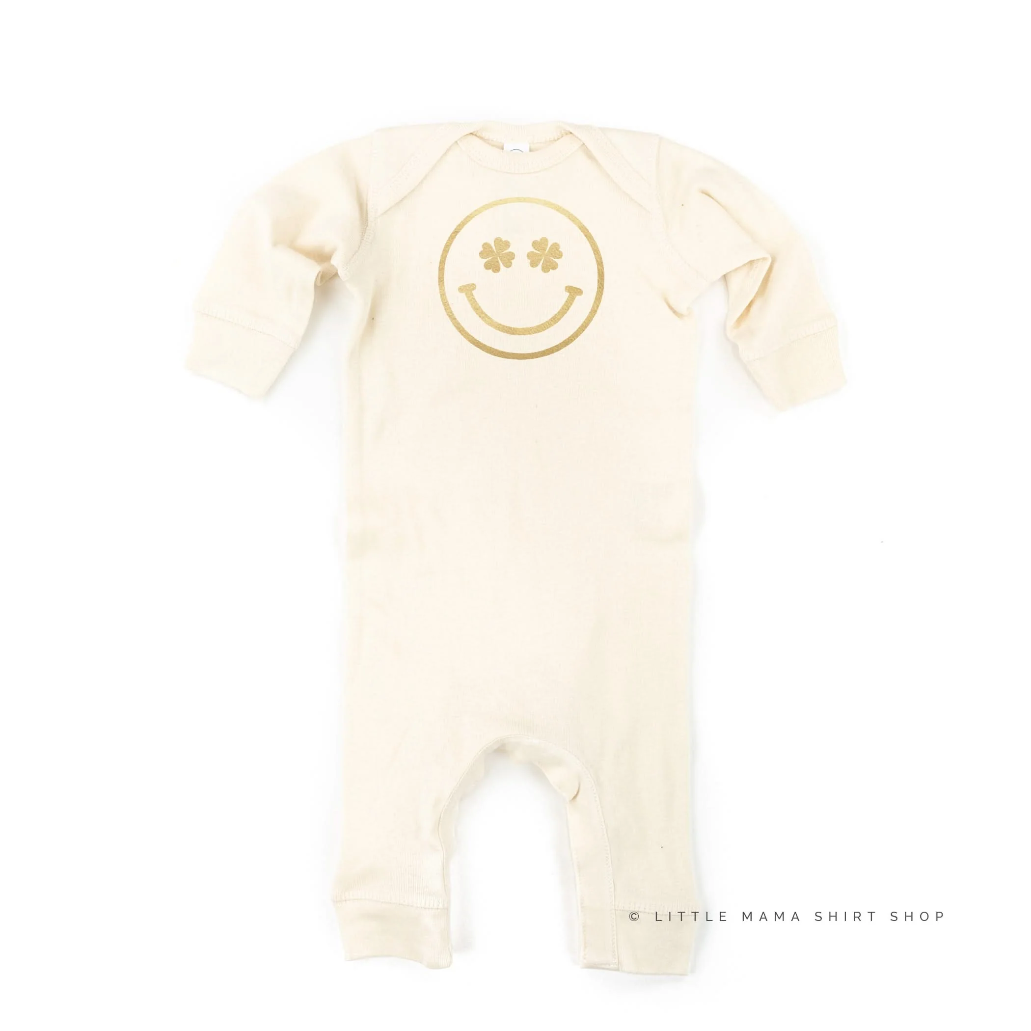 Shamrock Eyes Smiley - Baby Sleeper - Image 3
