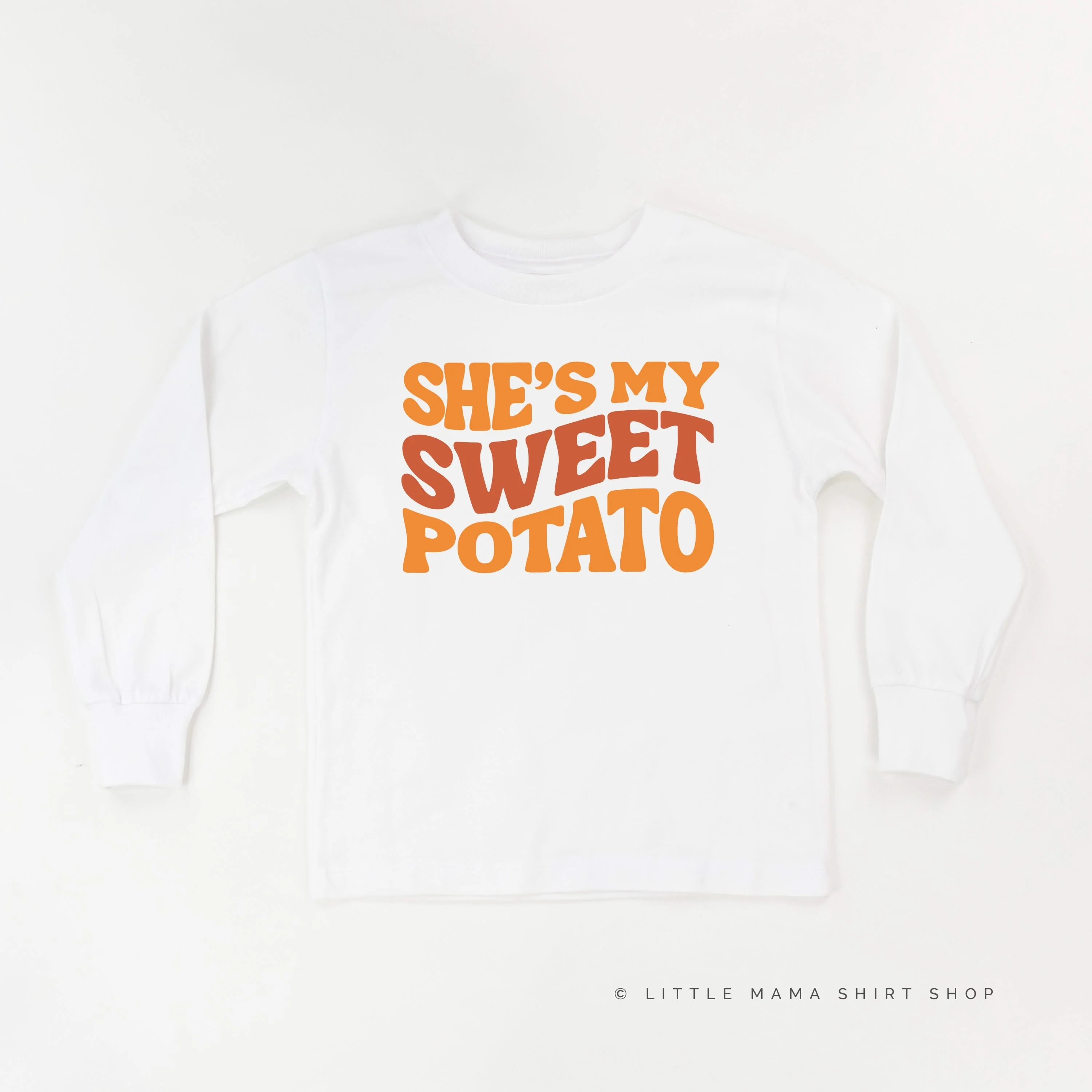 She's My Sweet Potato - Child Long Sleeve Tee - Image 2