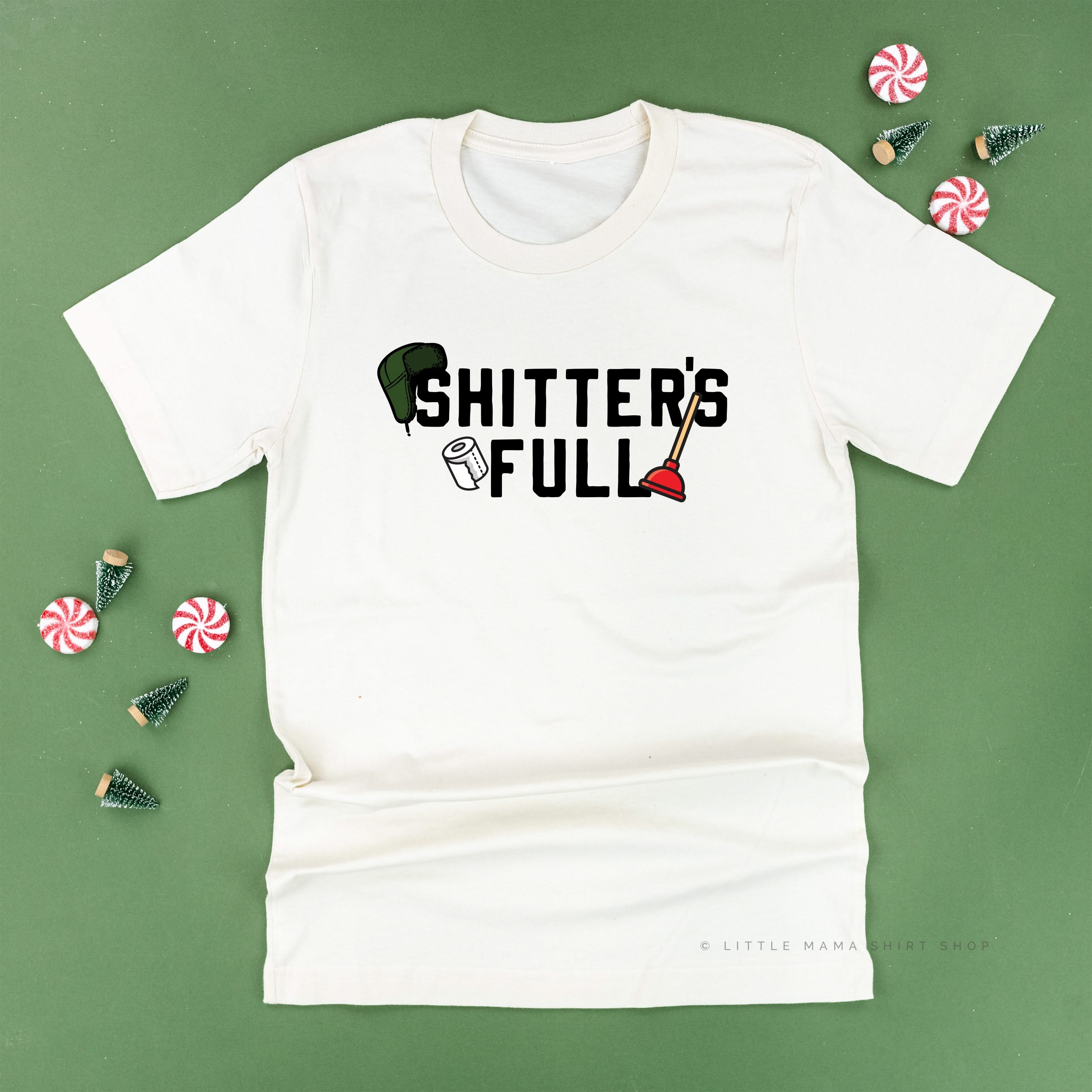 Shitter's Full - Unisex Tee - Image 2