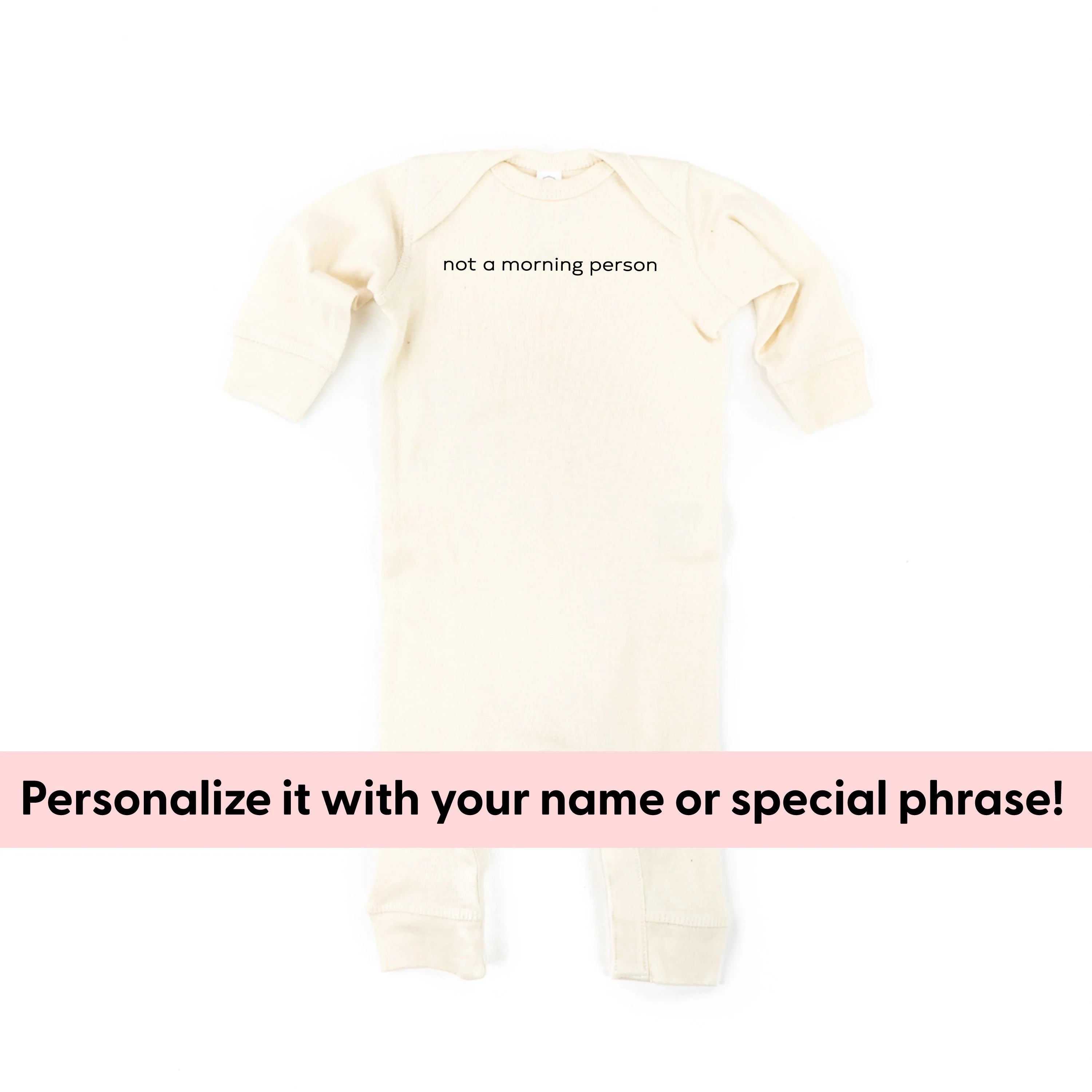 Simple Lowercase - Semi-Custom - Baby Sleeper - Image 14