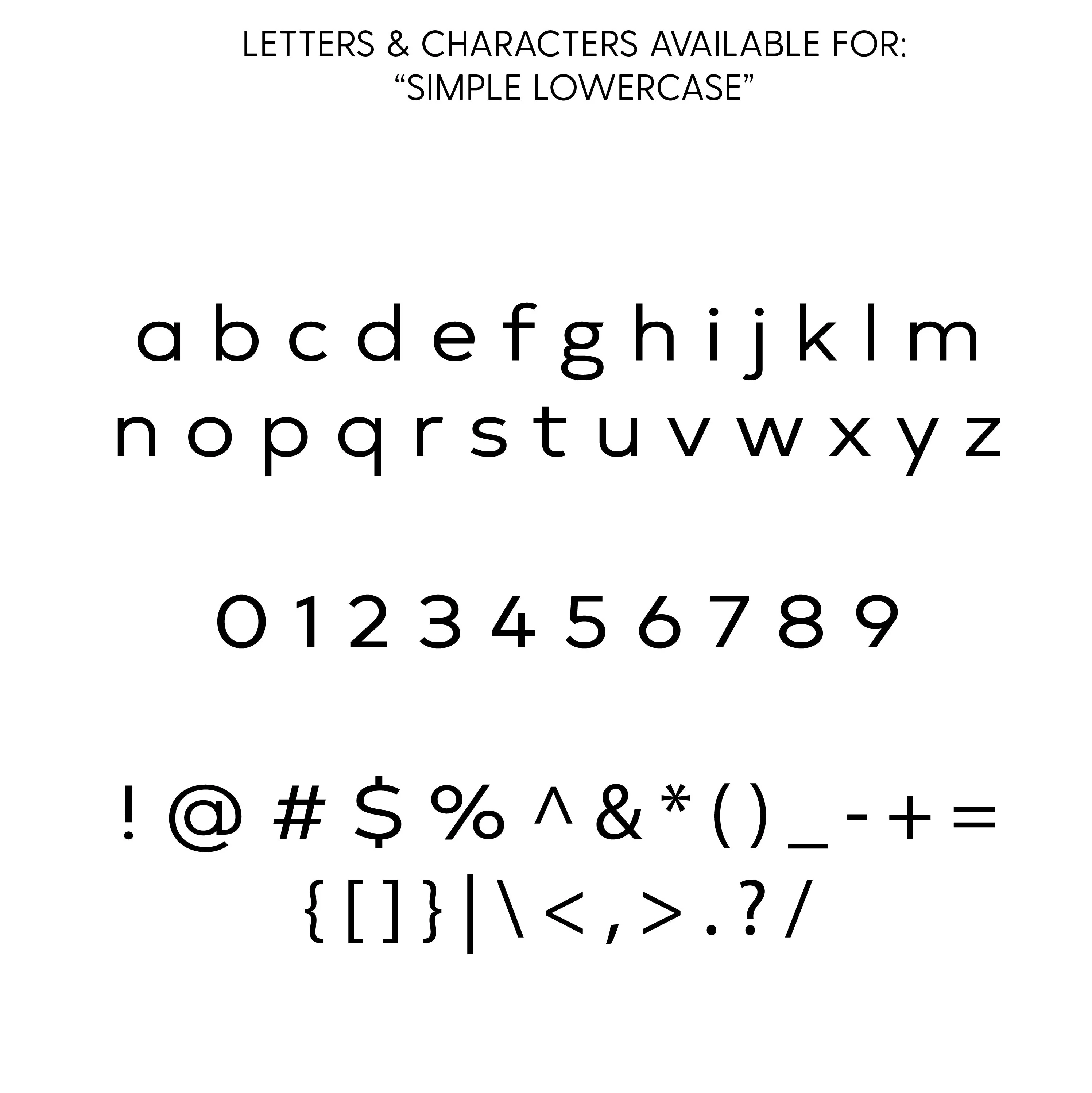 Simple Lowercase - Semi-Custom - Child Sweater - Image 4