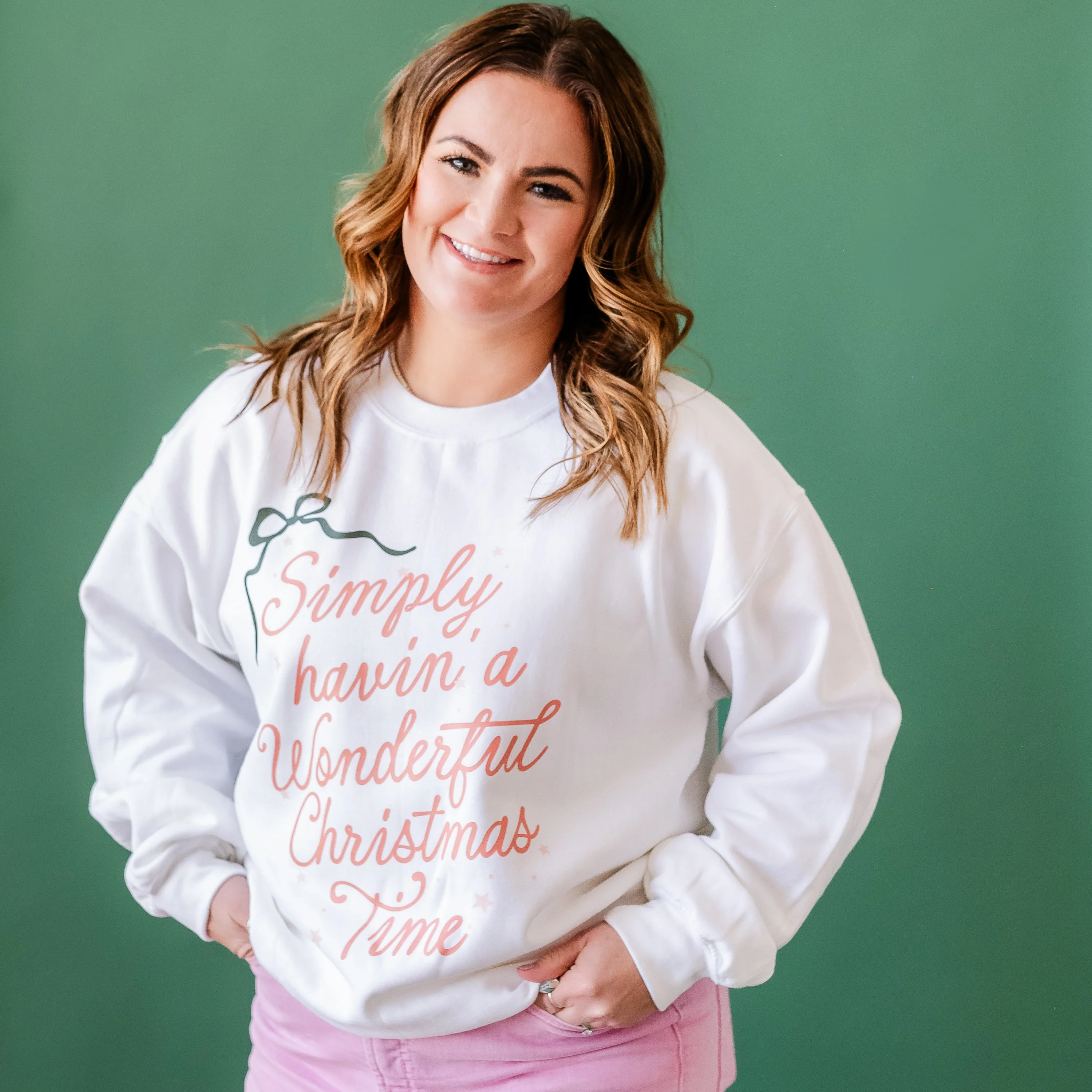Simply Havin' A Wonderful Christmas Time - Basic Fleece