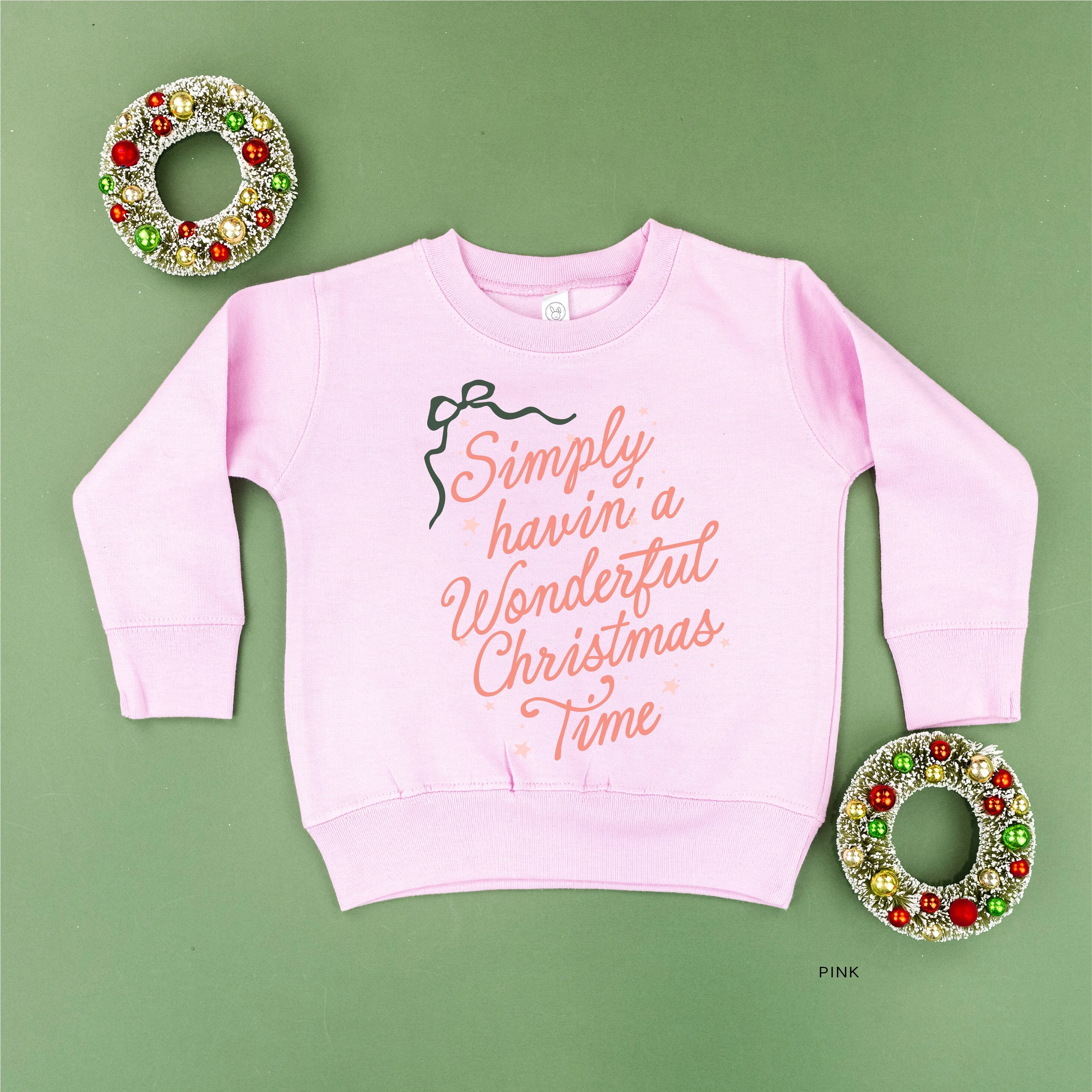 Simply Havin' A Wonderful Christmas Time - Child Sweater - Image 4