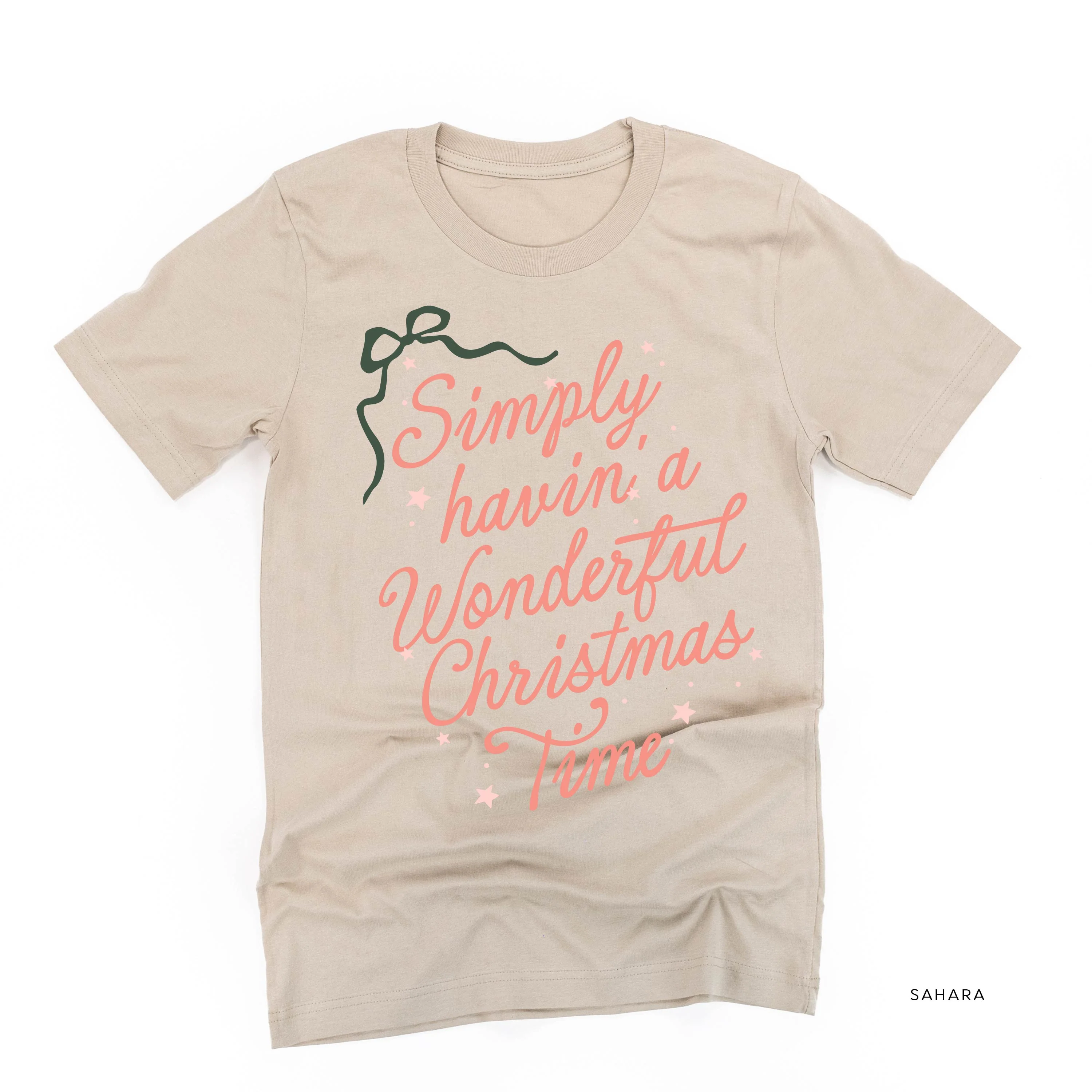 Simply Havin' A Wonderful Christmas Time - Unisex Tee - Image 2