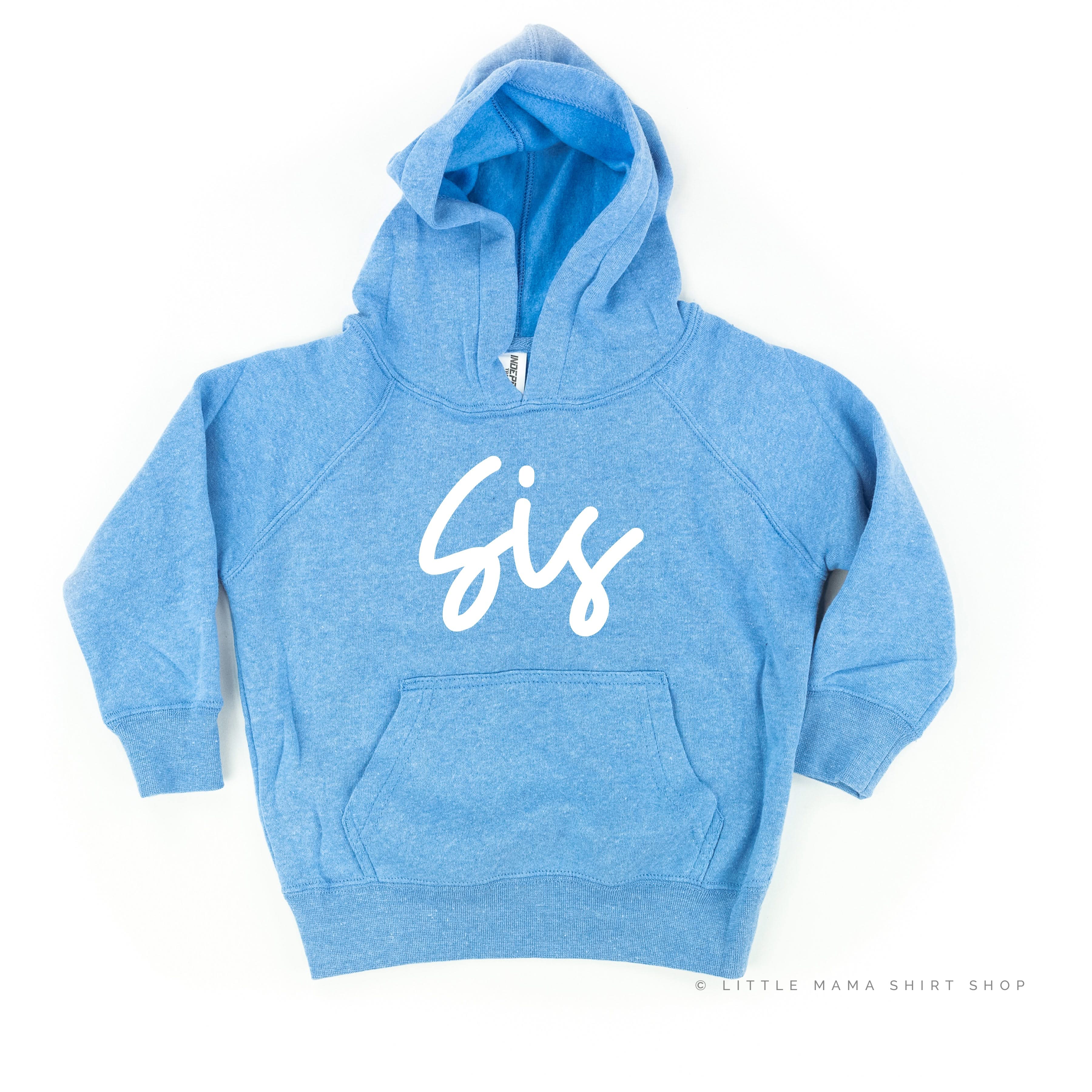 Sis (Cursive) - Child Hoodie - Image 3