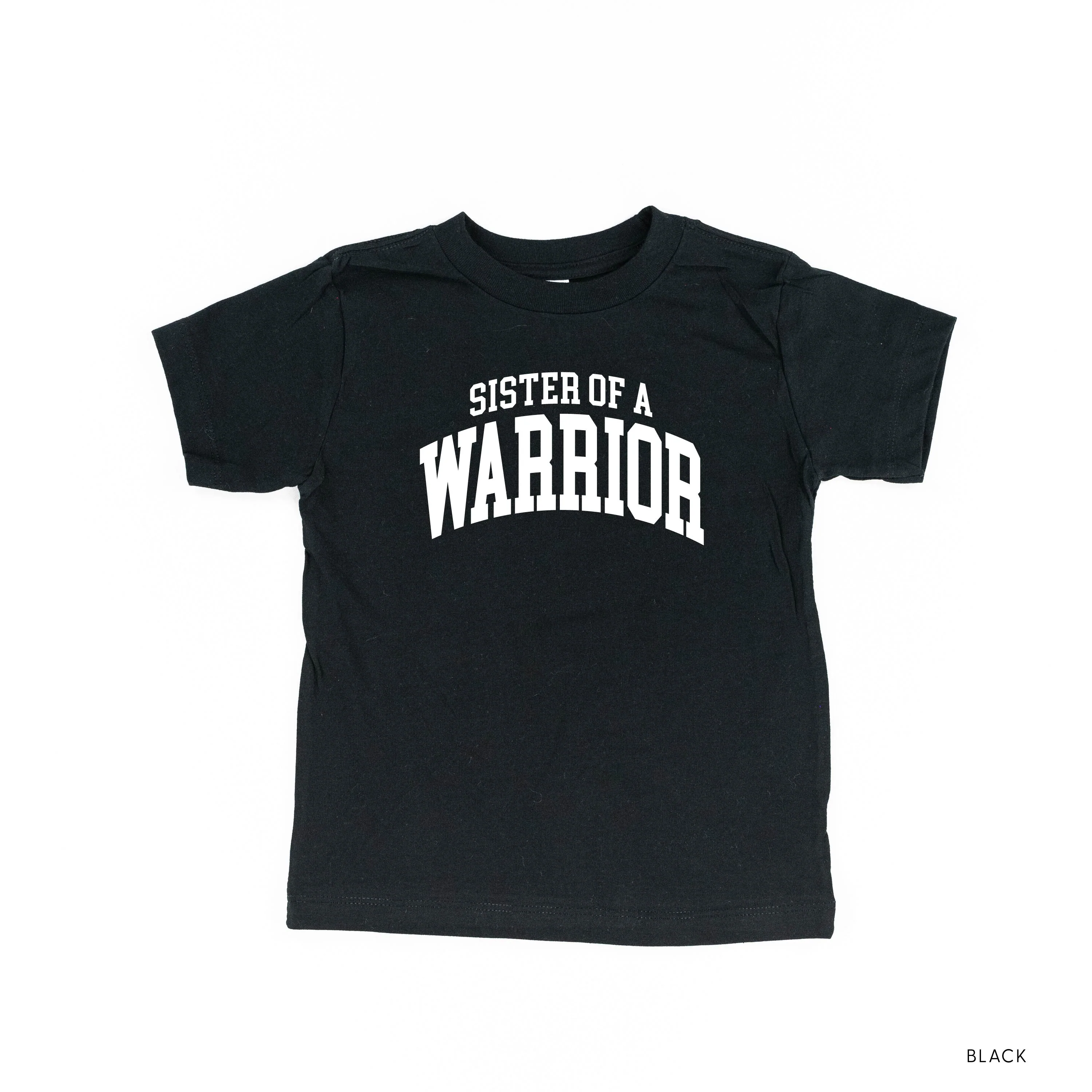 Sister of a Warrior - Varsity - Child Tee - Image 6