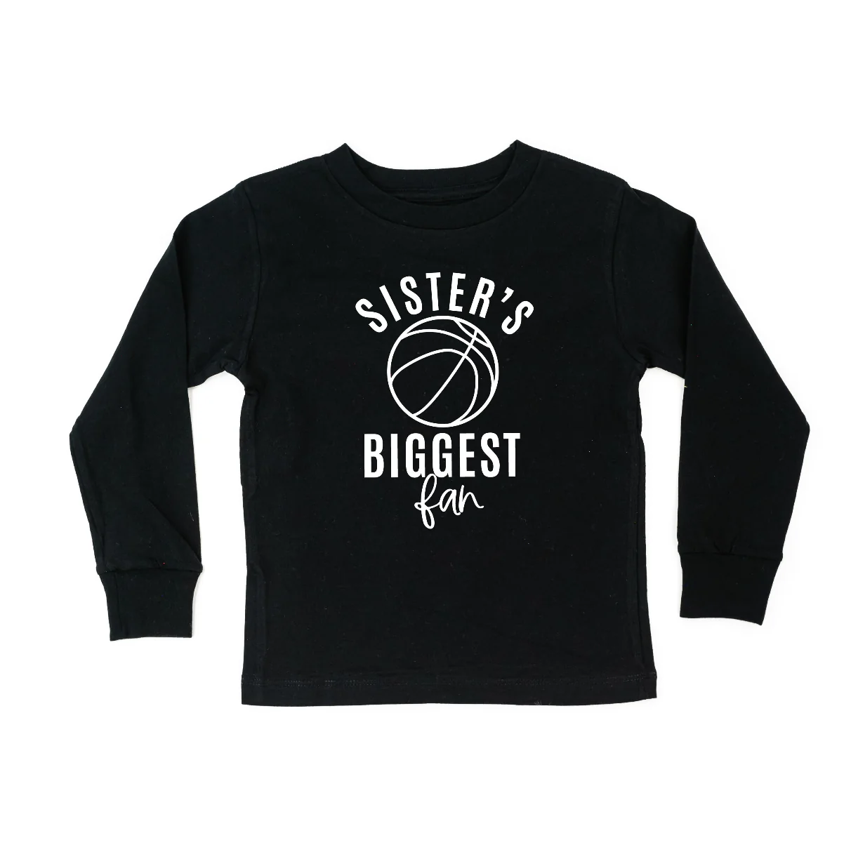 Sister's Biggest Fan - (Choose your Sport) - Child Long Sleeve Tee - Image 3