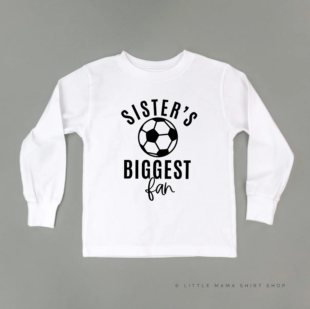 Sister's Biggest Fan - (Choose your Sport) - Child Long Sleeve Tee - Image 7