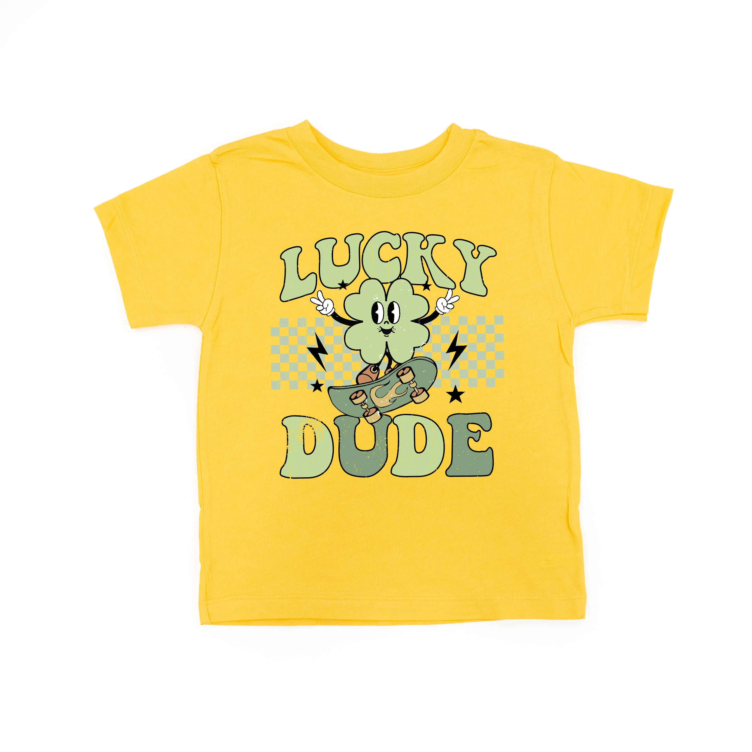 Skateboard - Lucky Dude - Child Tee - Image 6