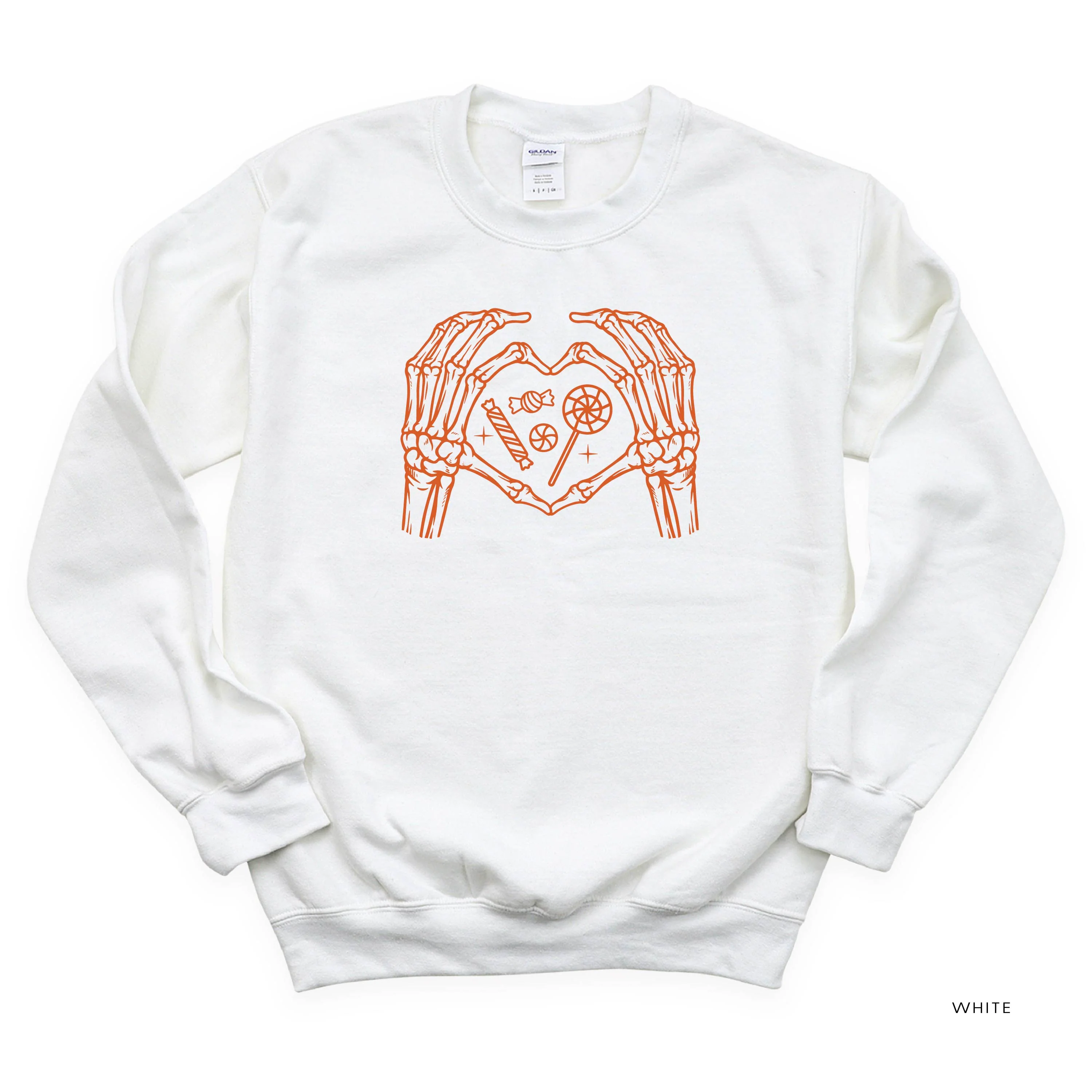 Skeleton Heart Hands - Basic Fleece - Image 6