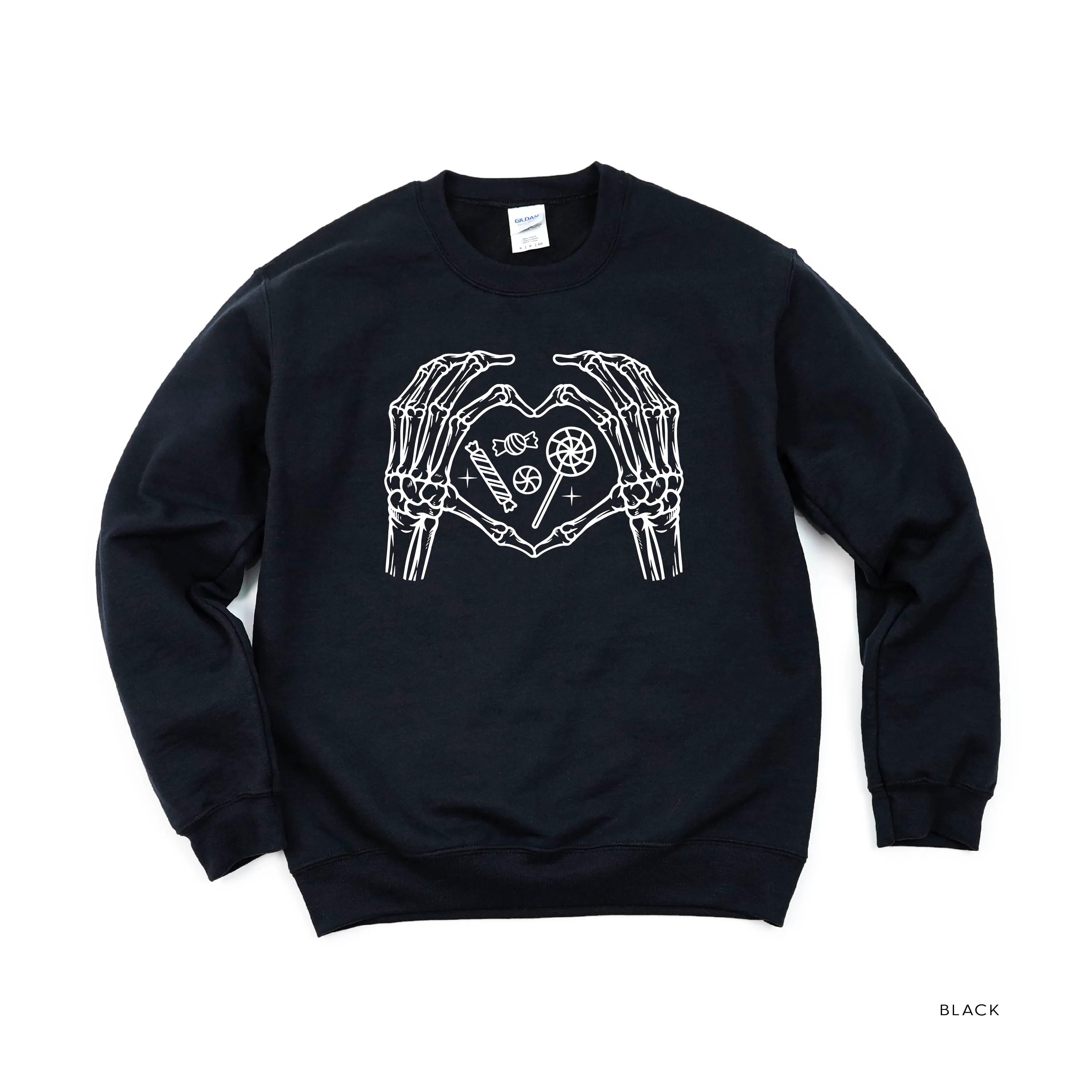 Skeleton Heart Hands - Basic Fleece - Image 7