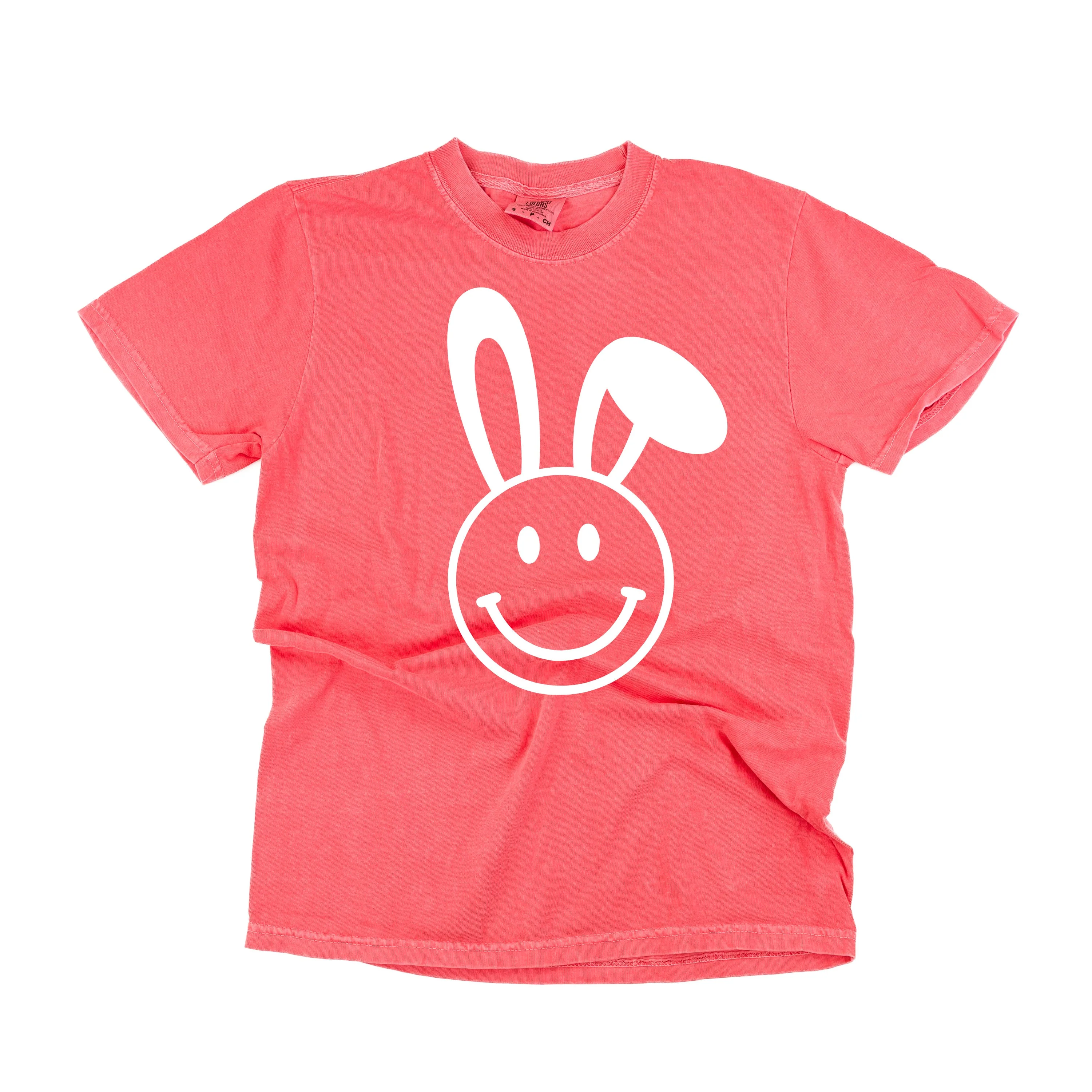 Smiley Face Bunny - Comfort Colors Tee - Image 3