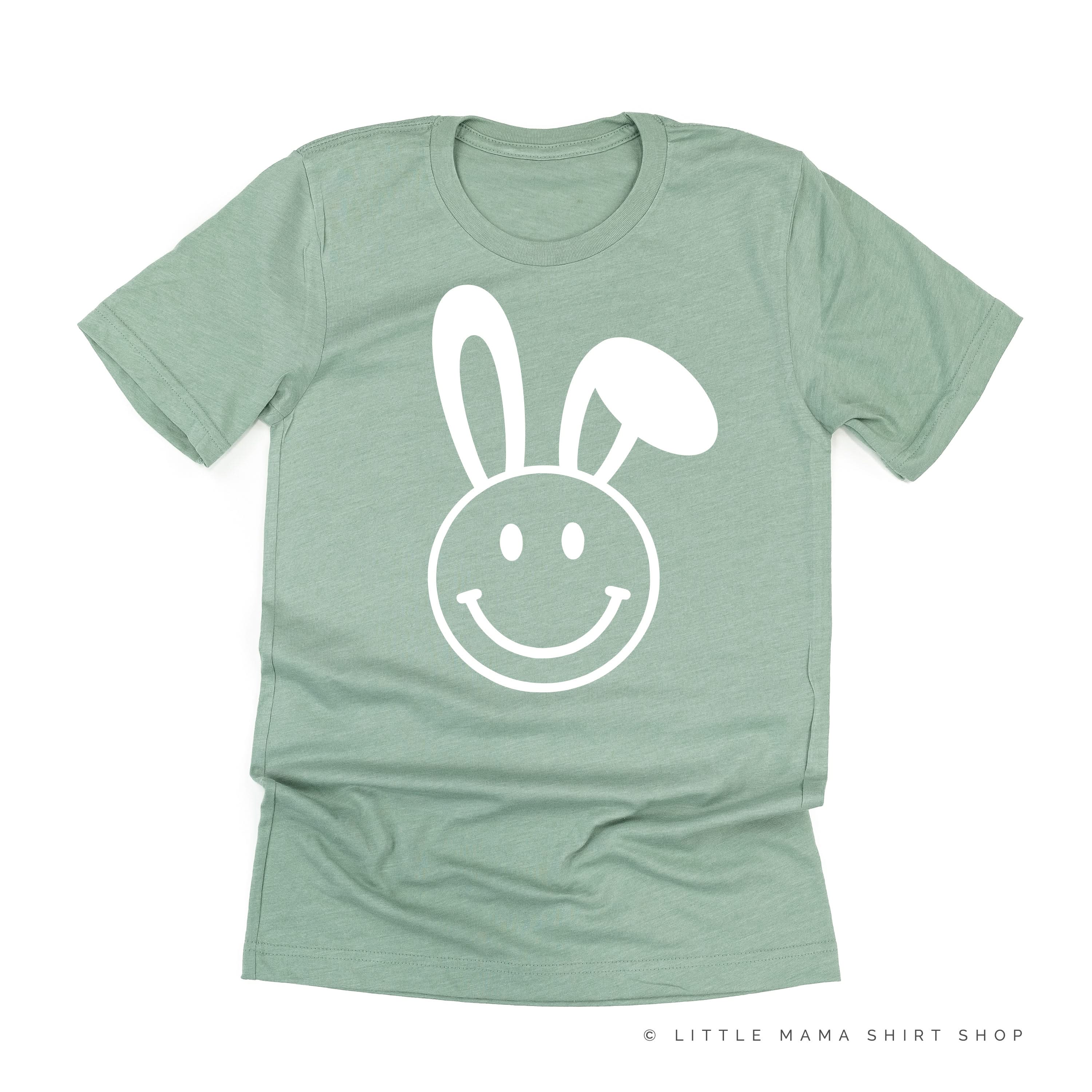 Smiley Face Bunny - Unisex Tee - Image 3