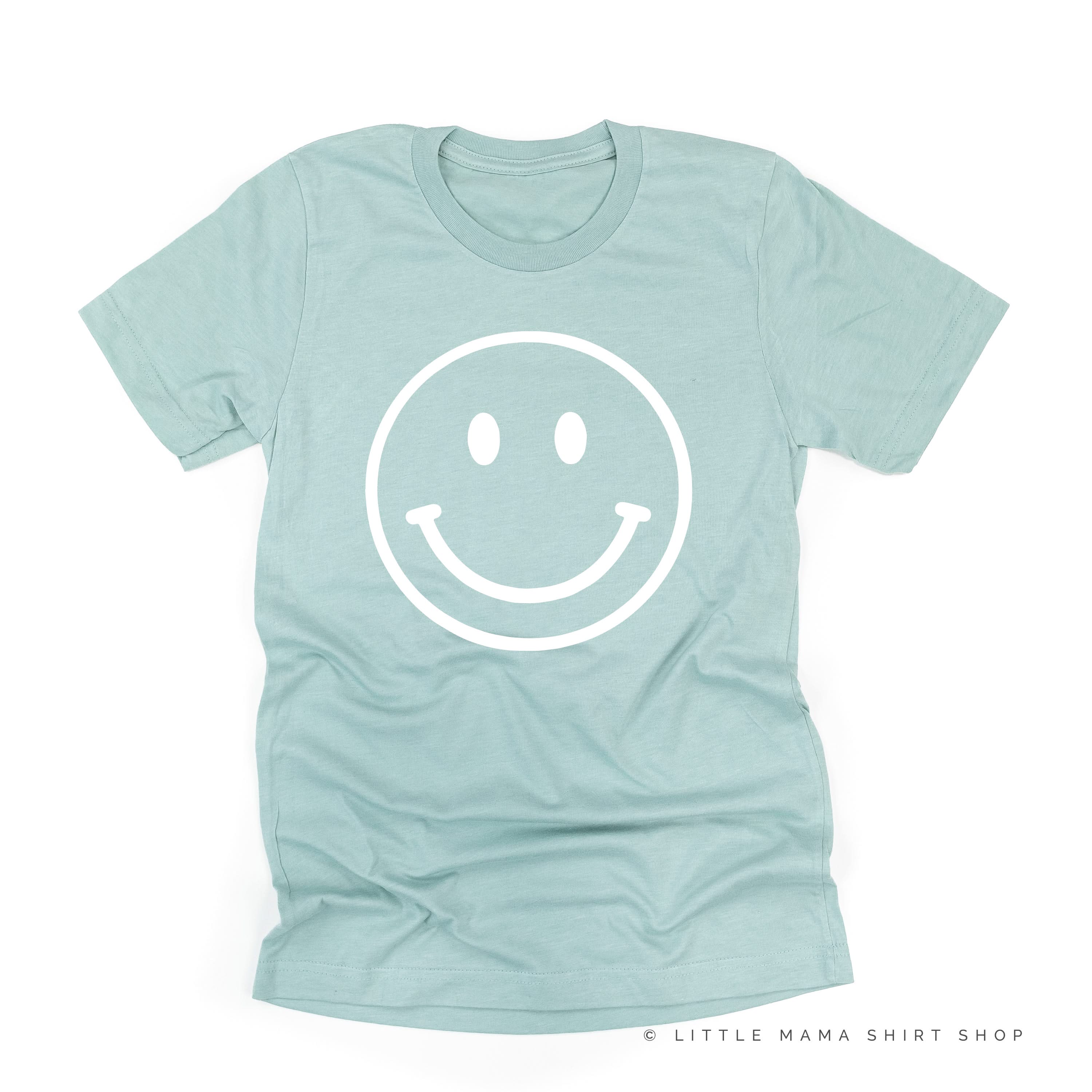 Smiley Face - Full Design - Unisex Tee - Image 3