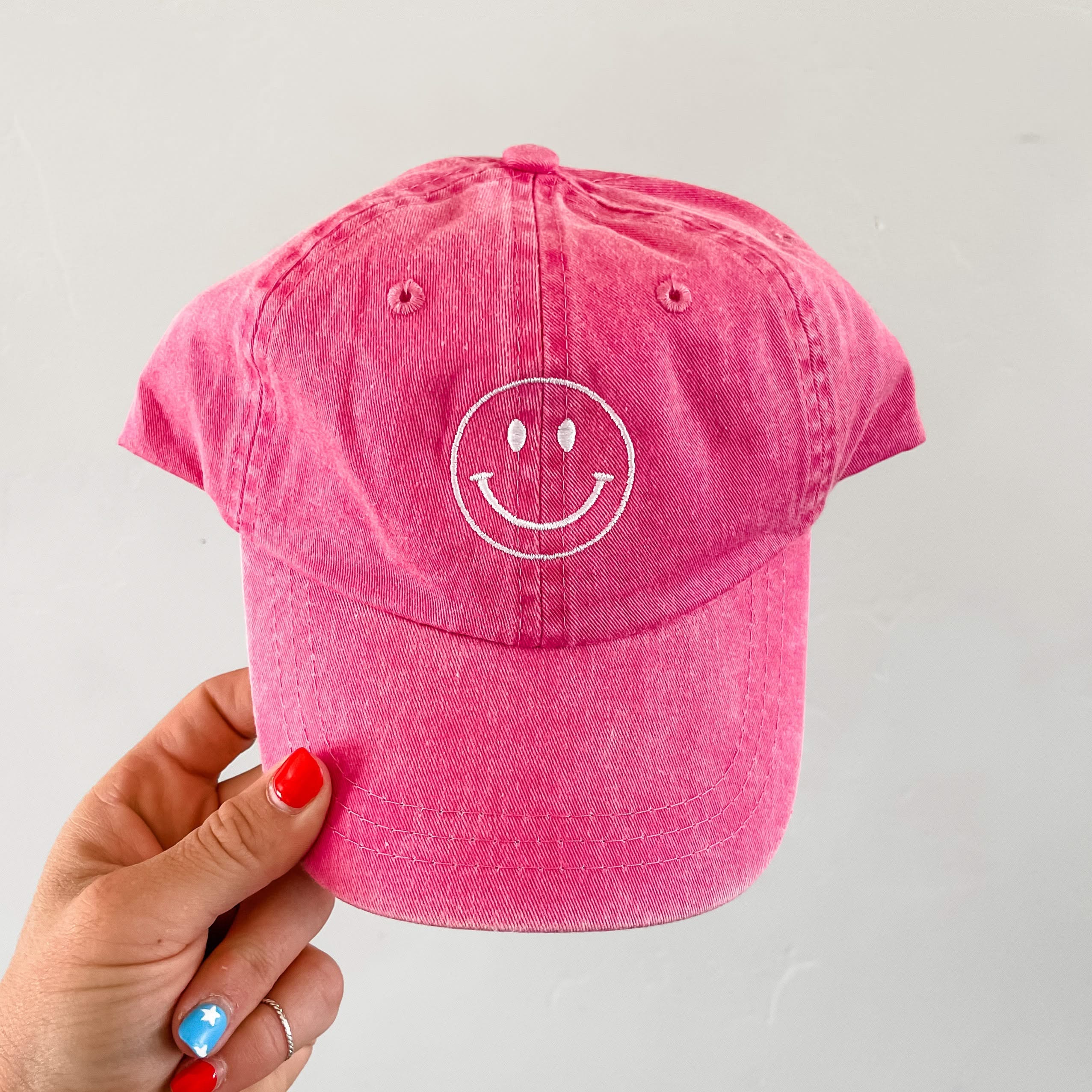 Smiley Face - Child Baseball Cap - Image 13