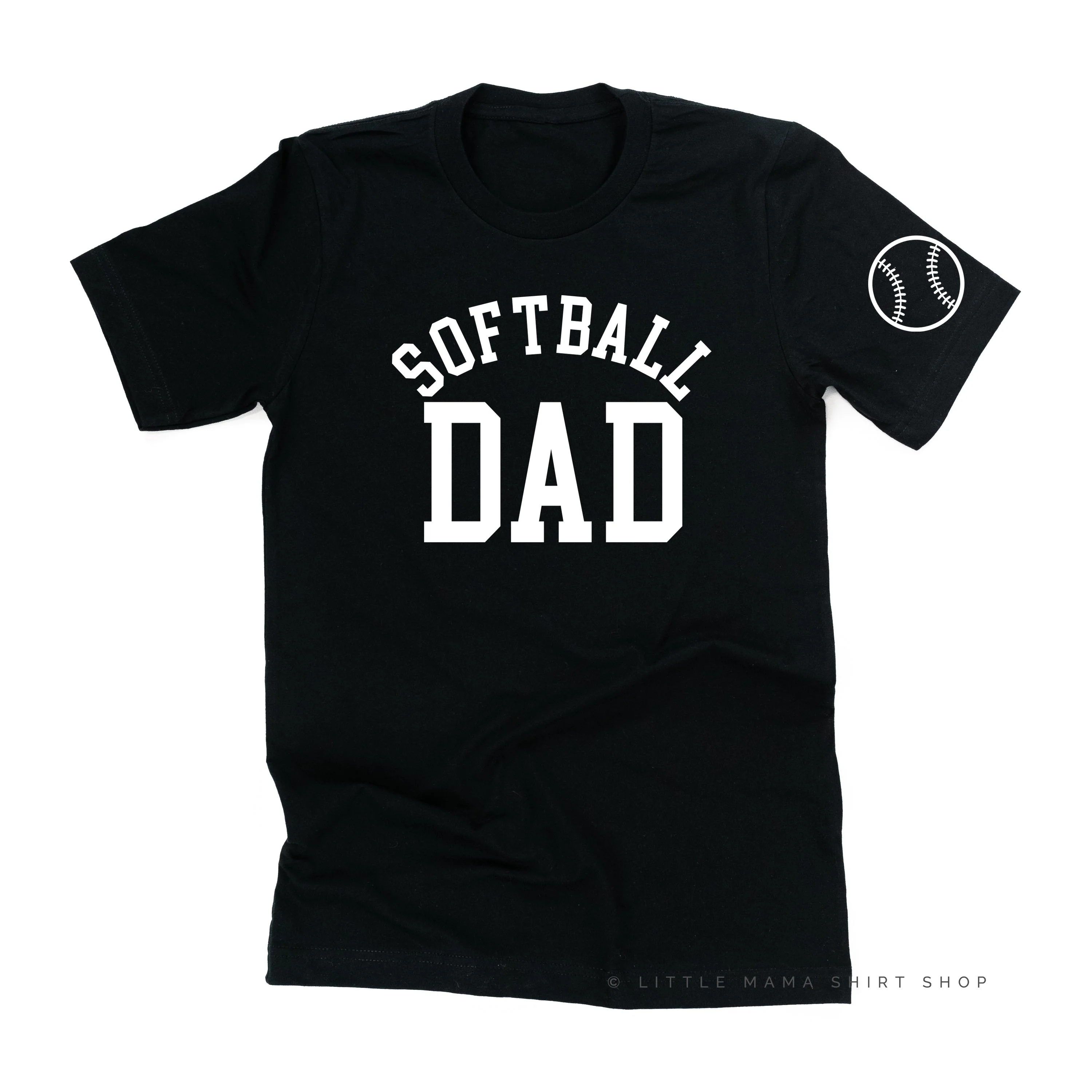 Softball Dad (sd) - Unisex Tee - Image 2