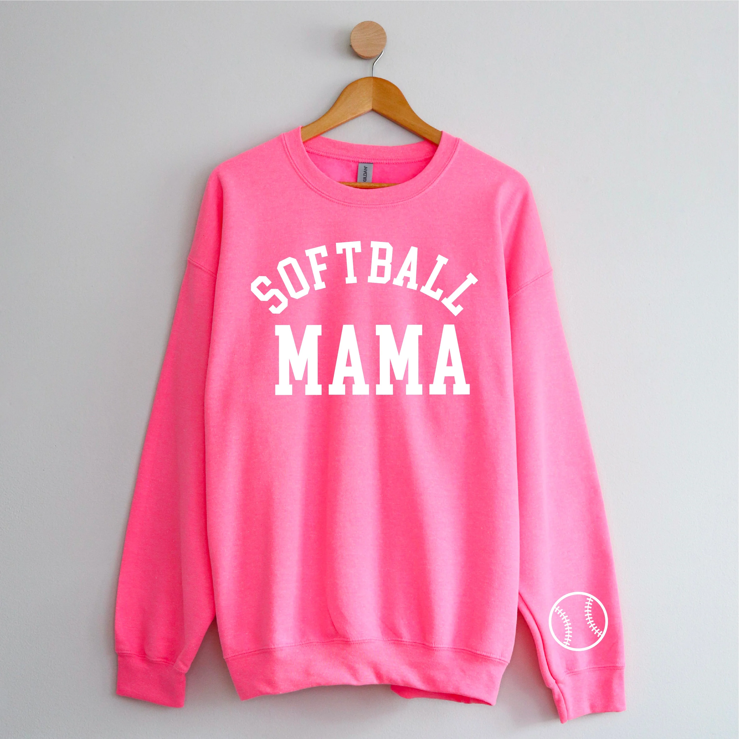 Softball Mama (wd) - BASIC Fleece - Image 8
