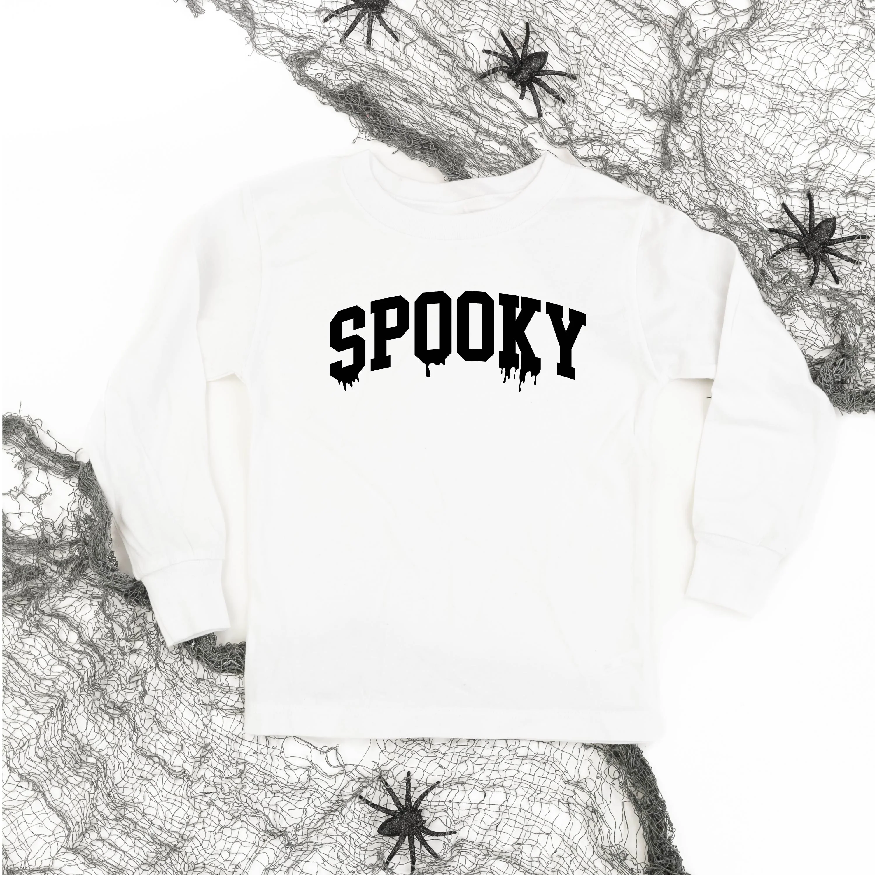 Spooky (Dripping) - Child Long Sleeve Tee