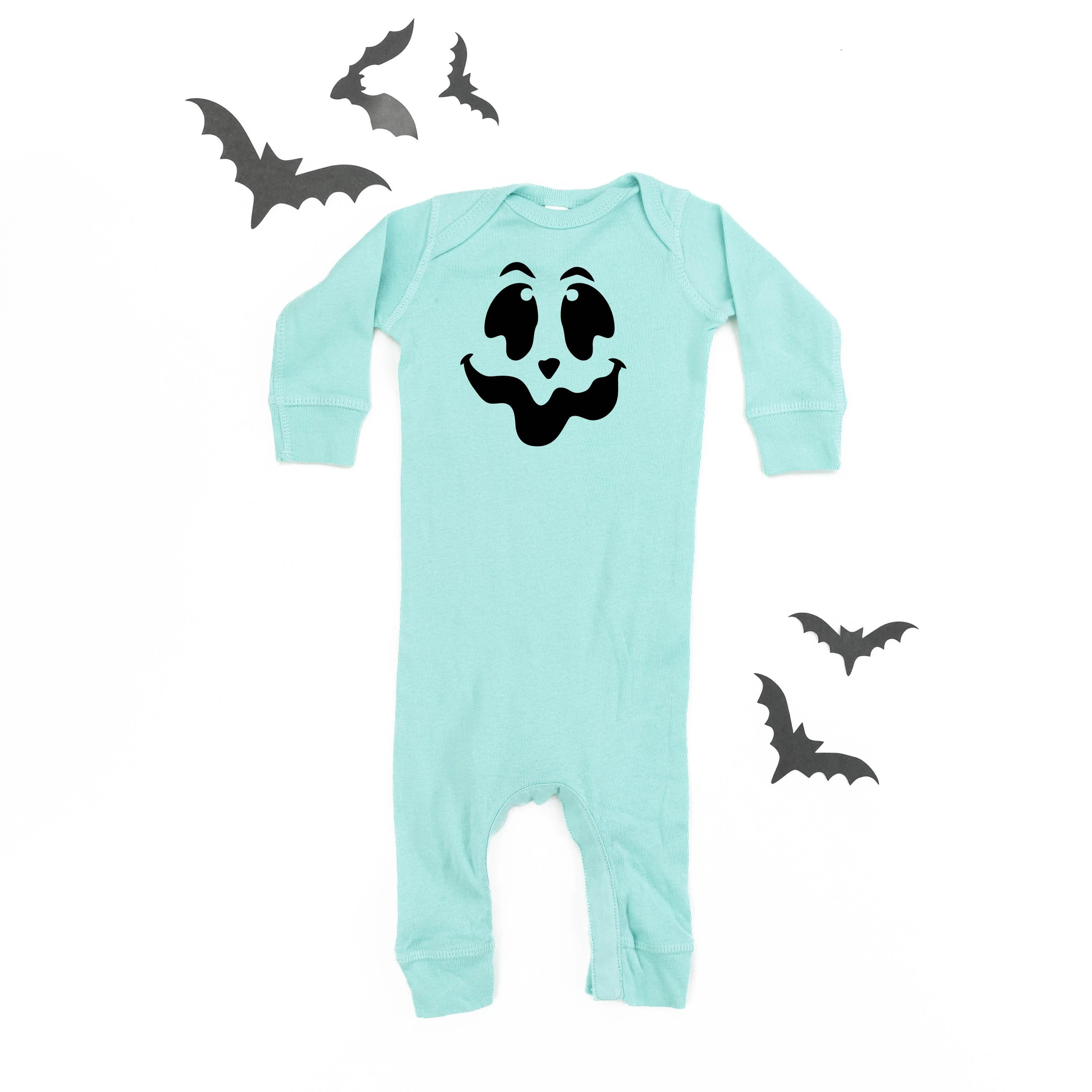 Spooky Jack-o'-lantern Face - Baby Sleeper