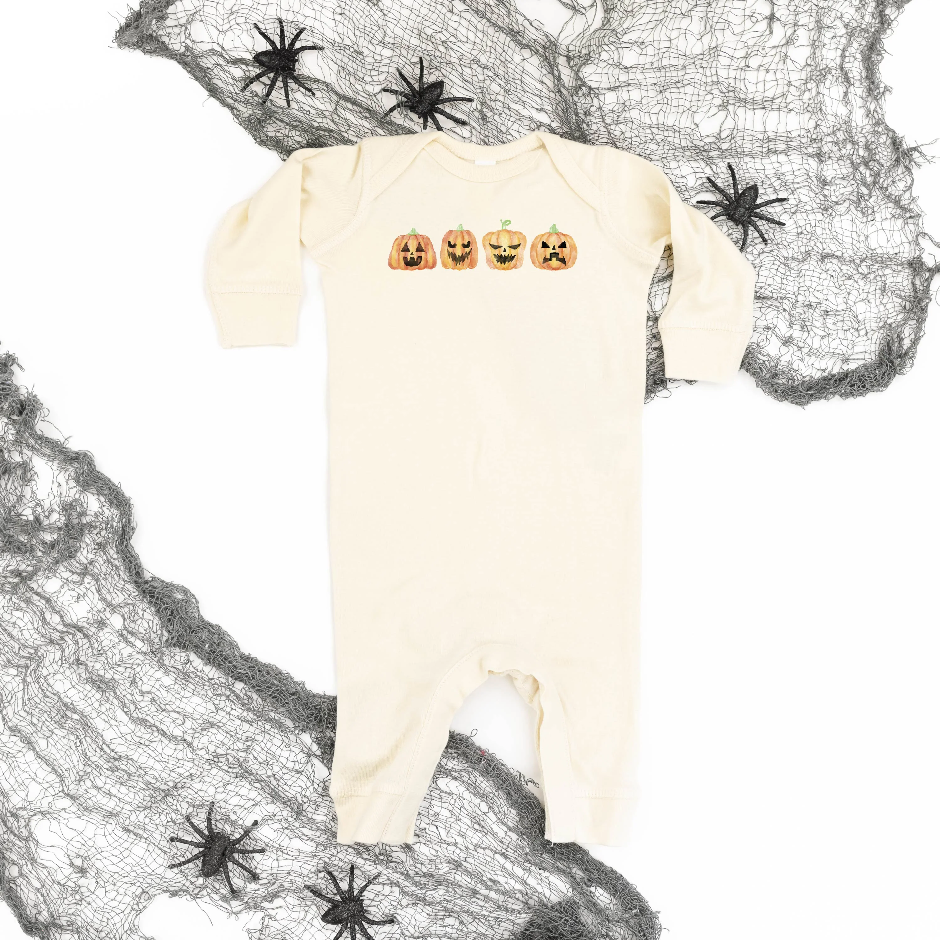 Watercolor Jack-o'-lanterns - Baby Sleeper - Image 3