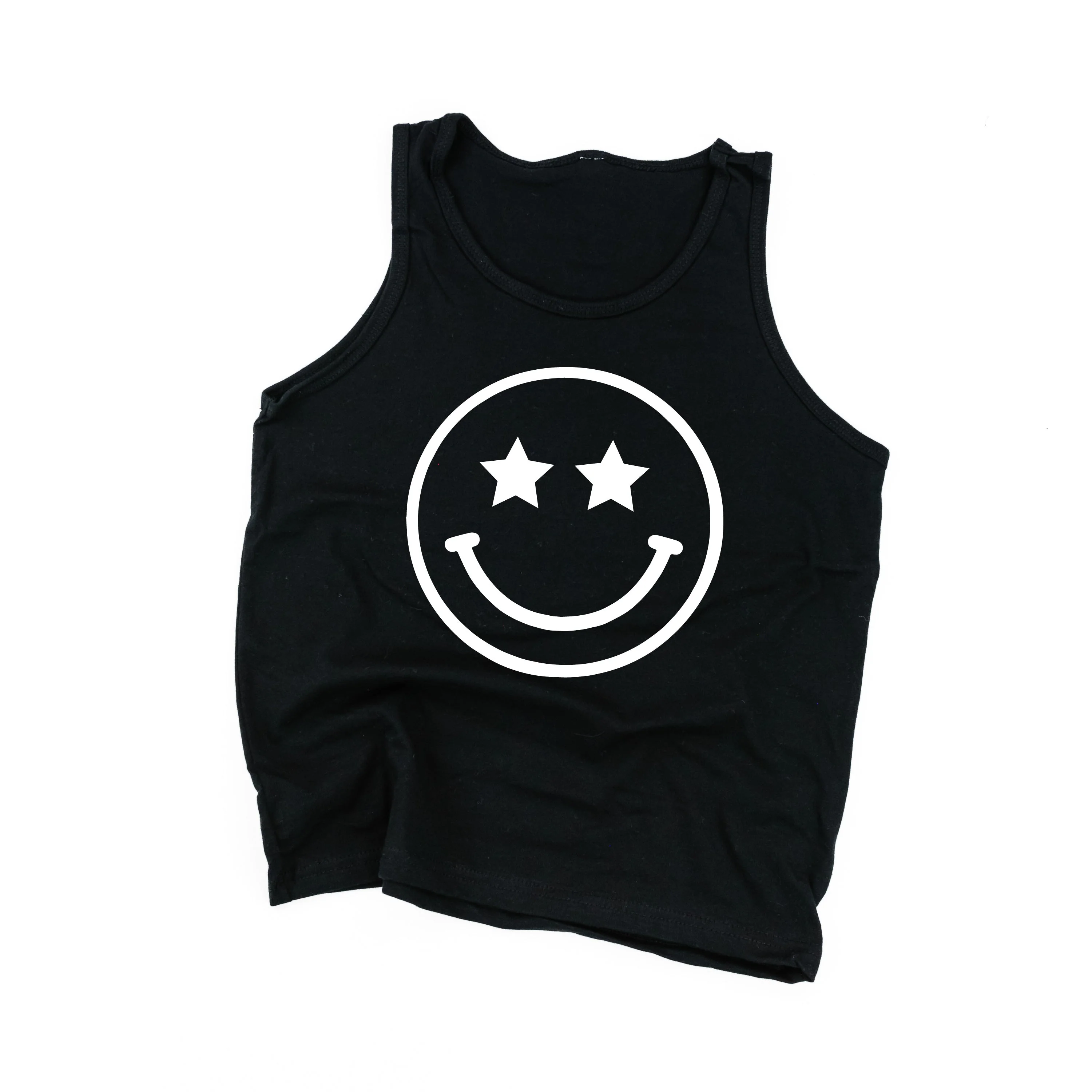 Star Eyes Smiley Face - Child Jersey TANK - Image 2