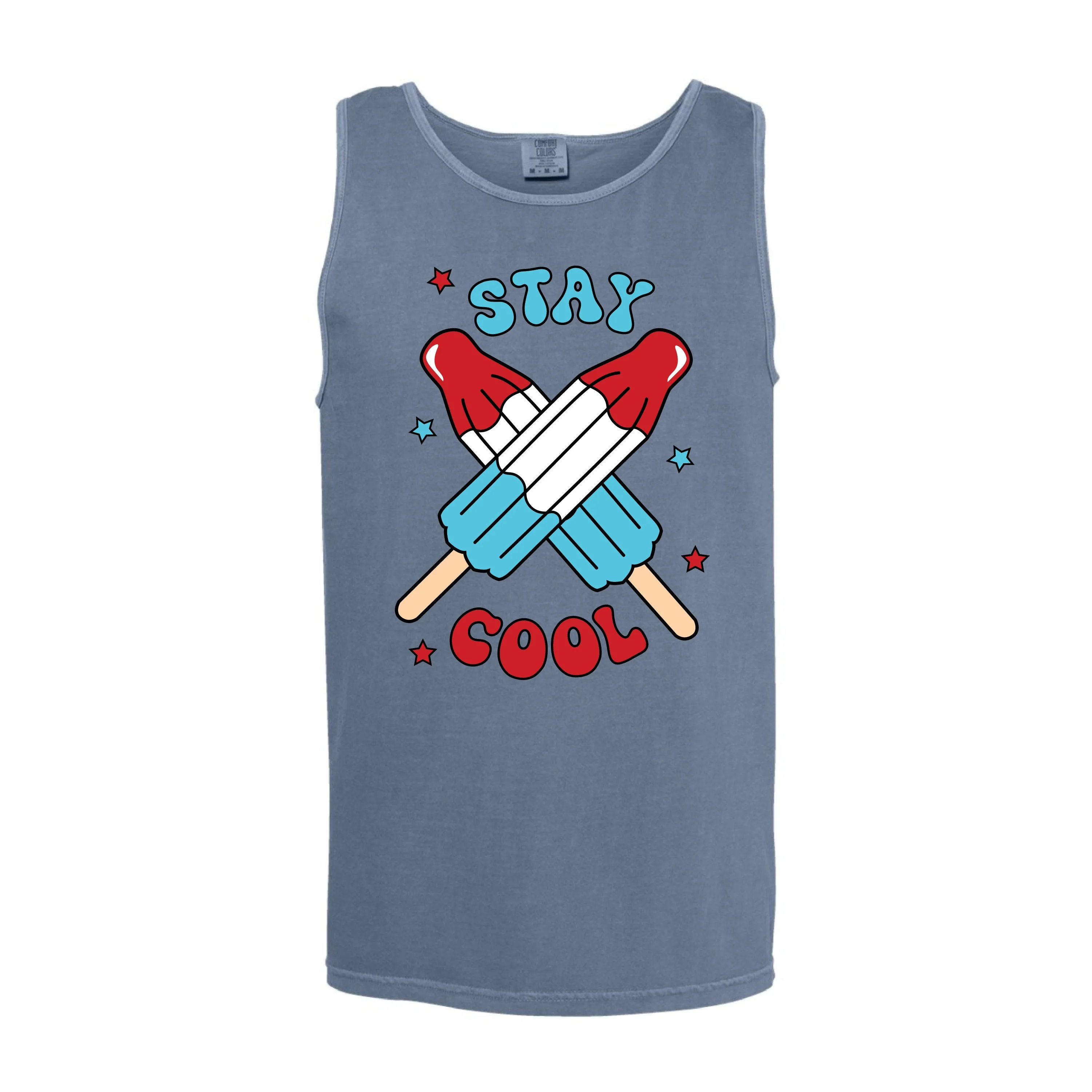 Stay Cool - Popsicles - Comfort Colors TANK - Image 3