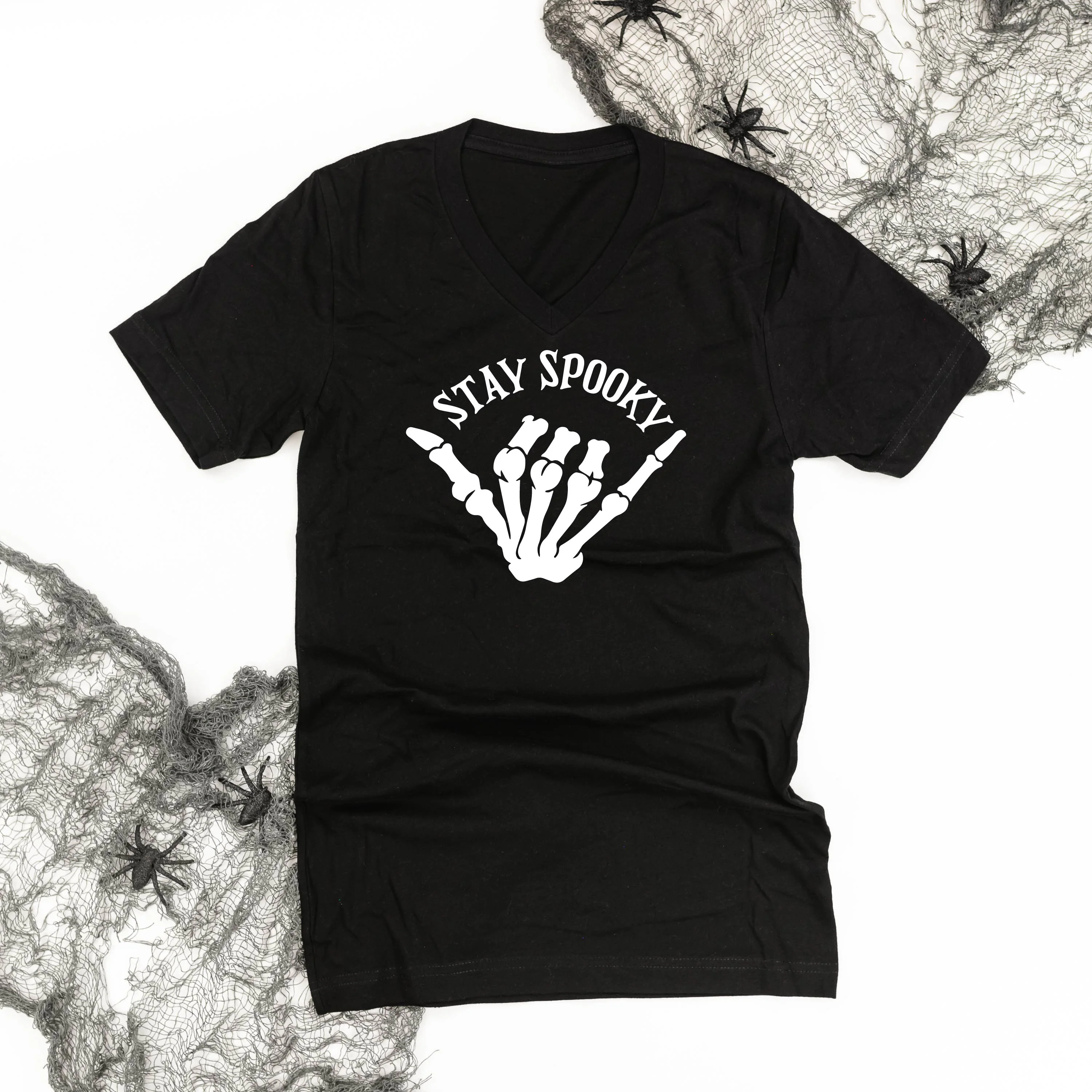 Stay Spooky Skelly Hand - Unisex Tee - Image 2
