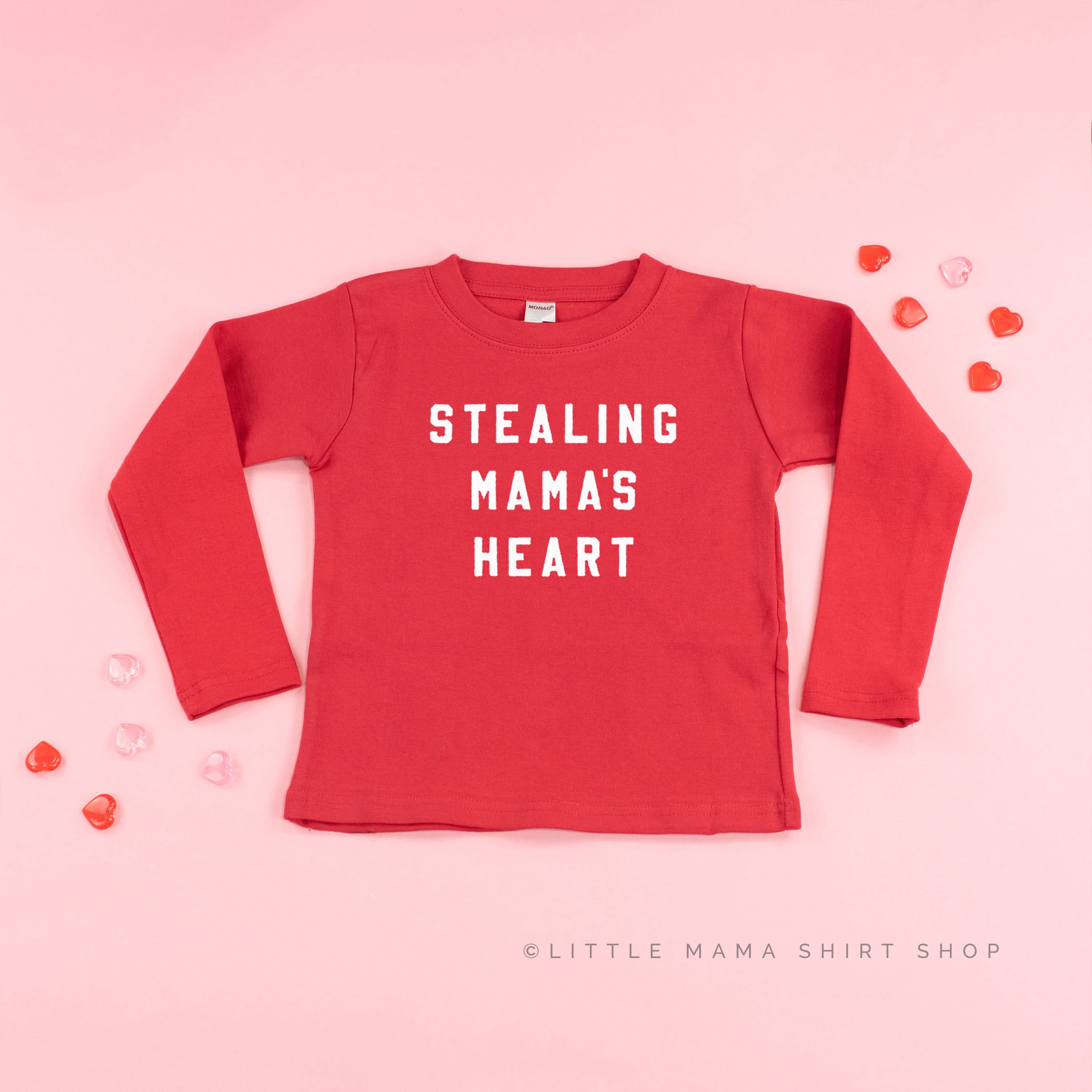 Stealing Mama's Heart - Child Long Sleeve Tee - Image 4