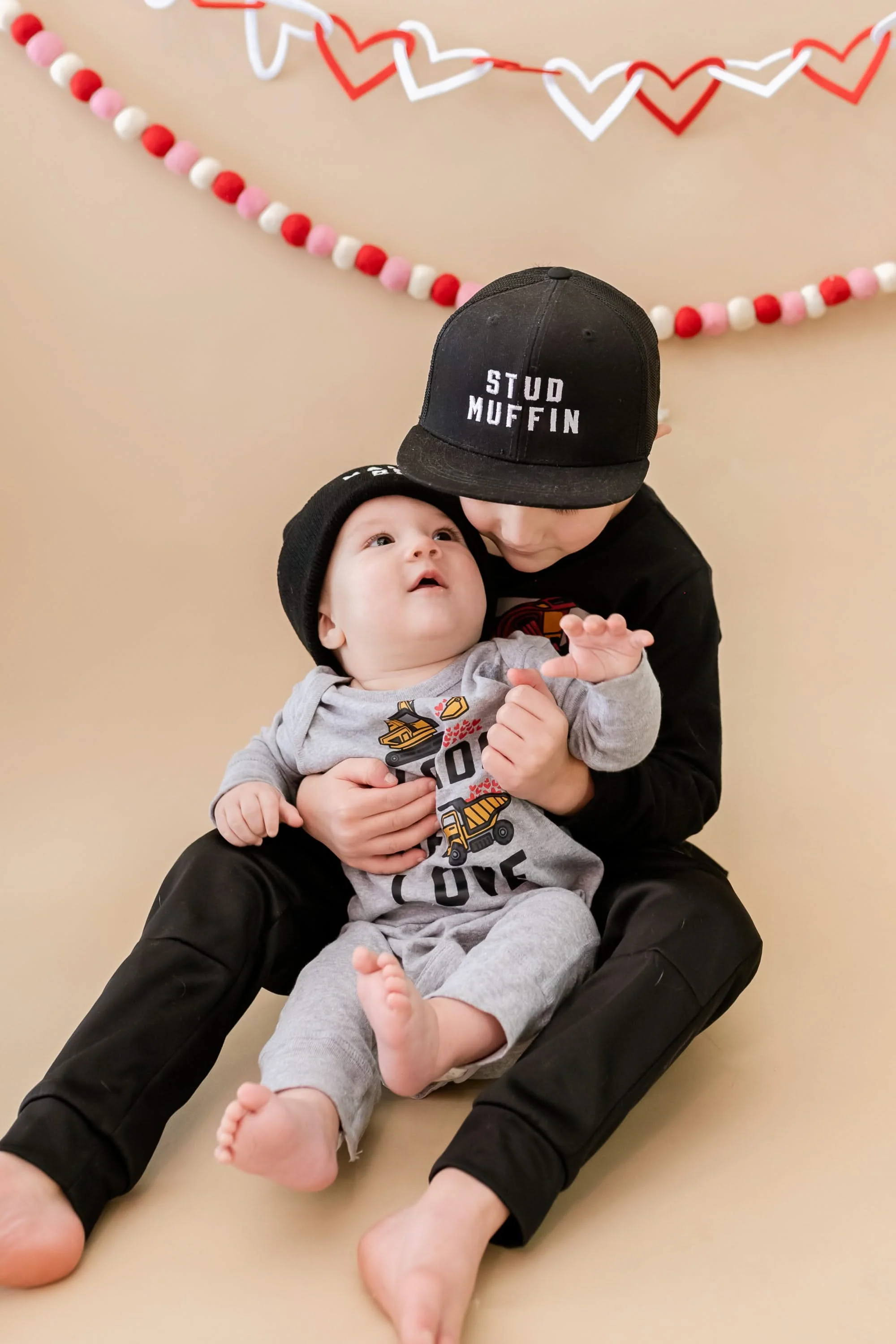 Stud Muffin - Child Flat Brim Hat w/ Mesh Back - Image 4