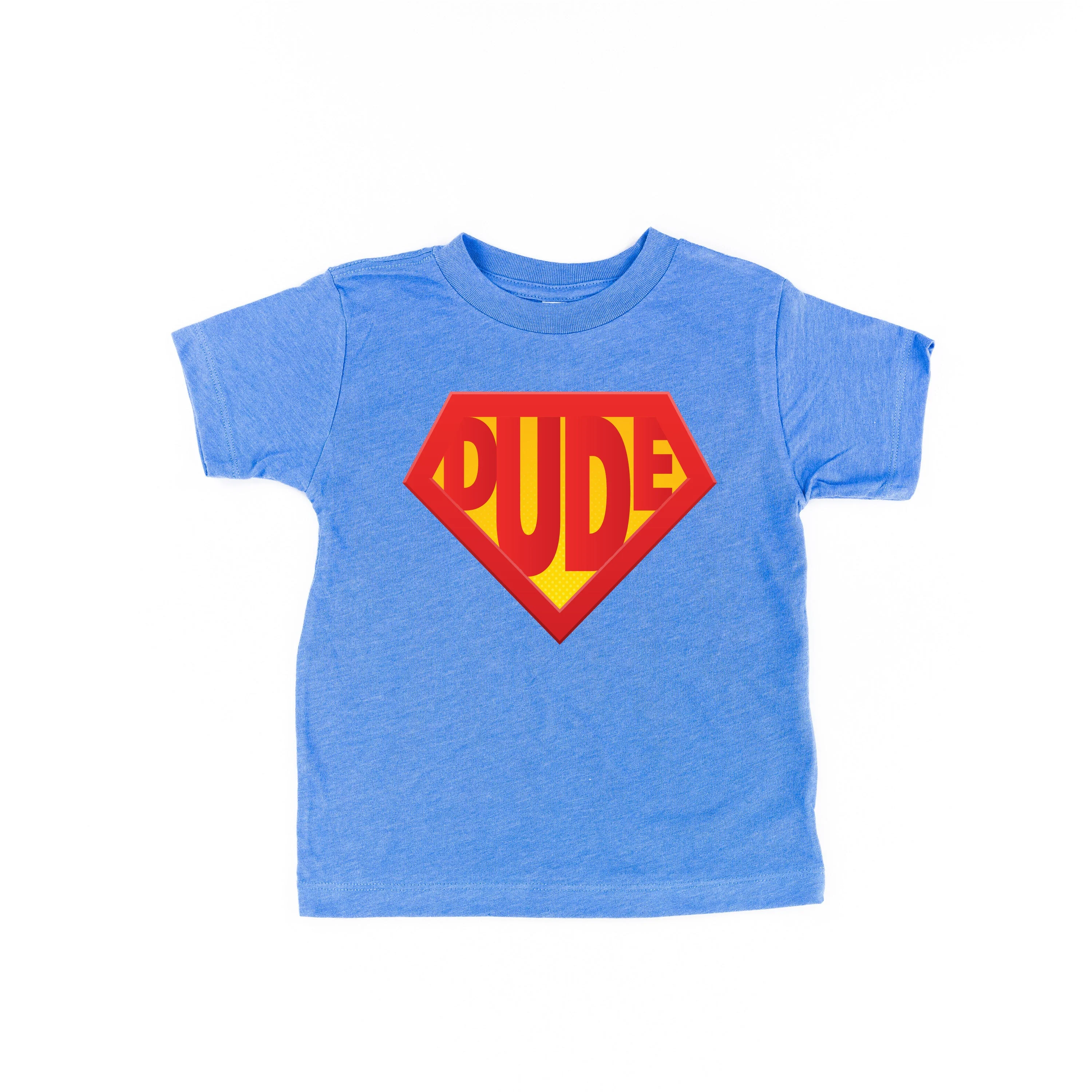 Super Dad / Super Dude - Set of 2 Lakeside Blue Tees - Image 5